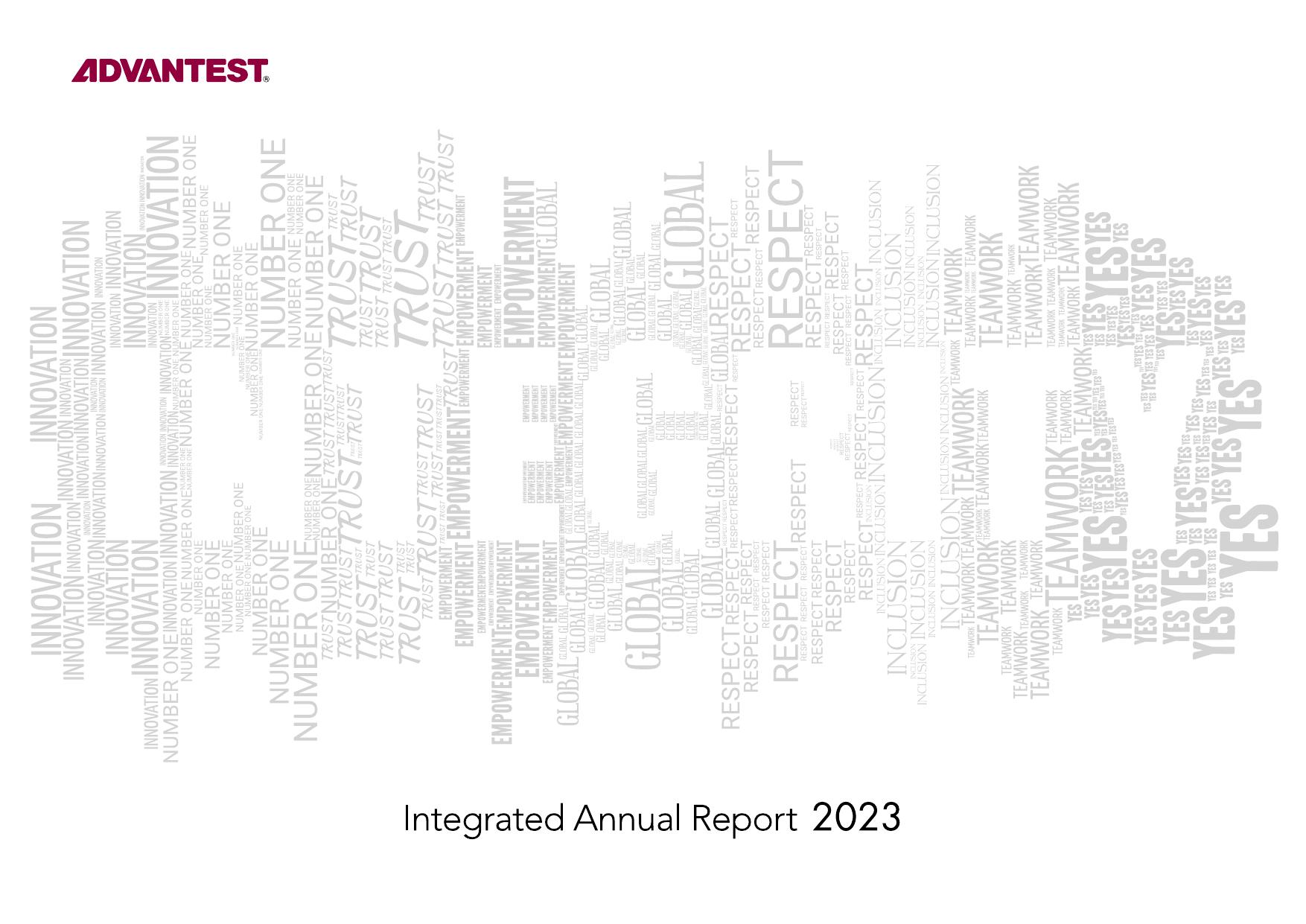 ADVANTEST 2023 Annual Report