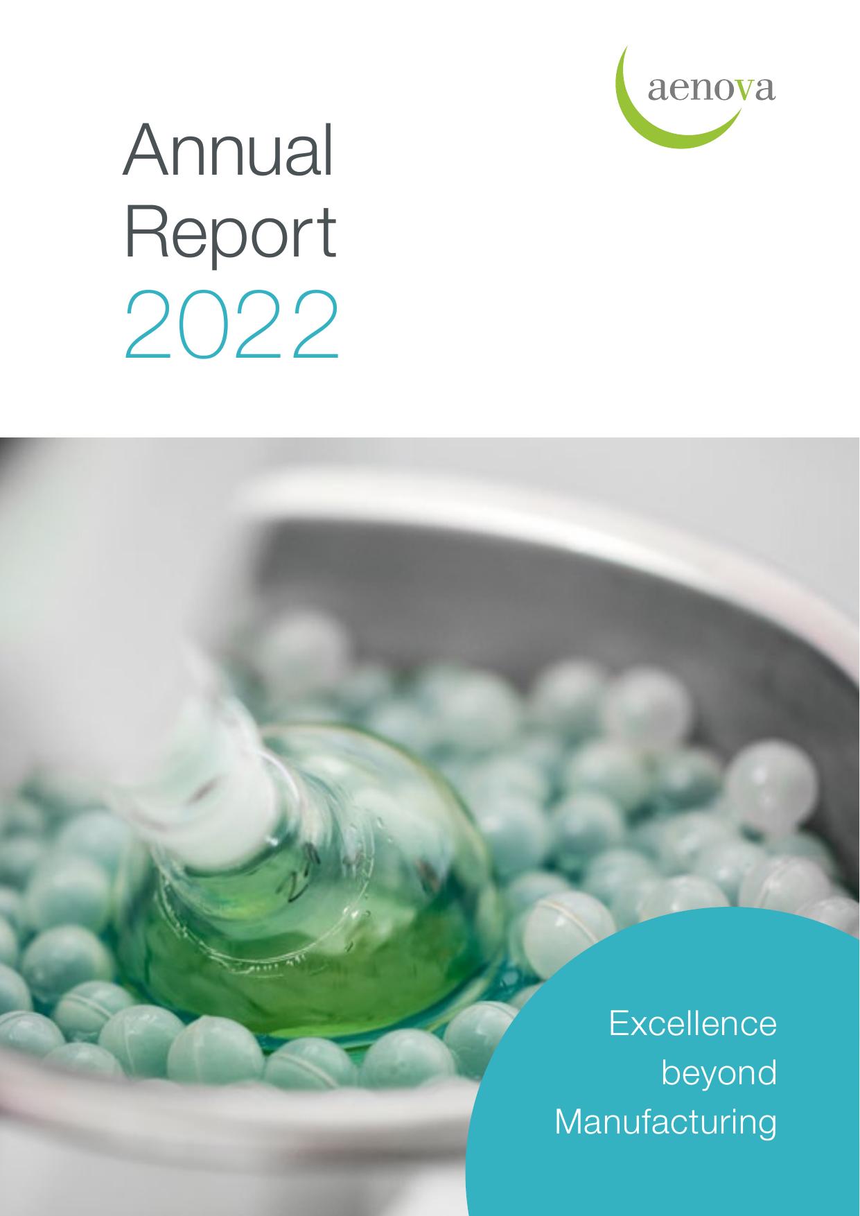 AENOVA-GROUP 2022 Annual Report