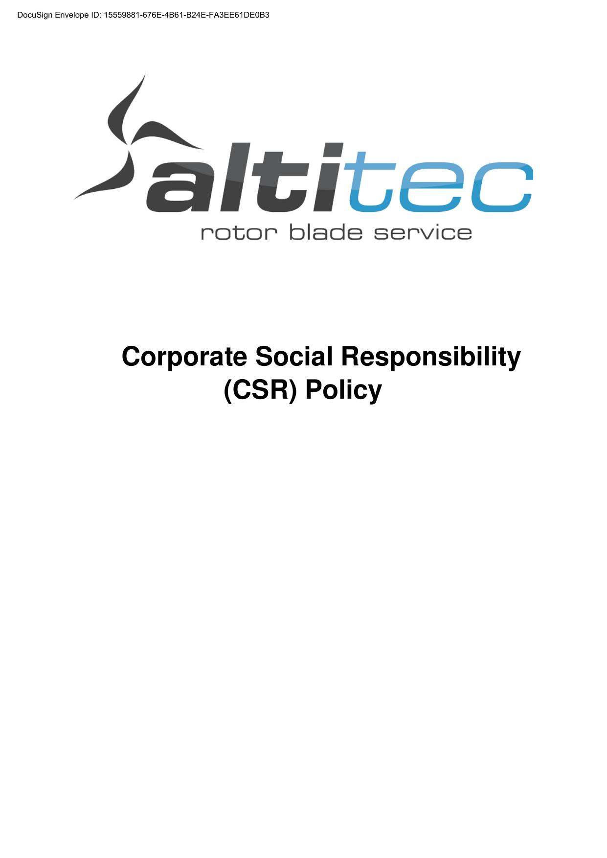 2022 Corporate social responsibility Report