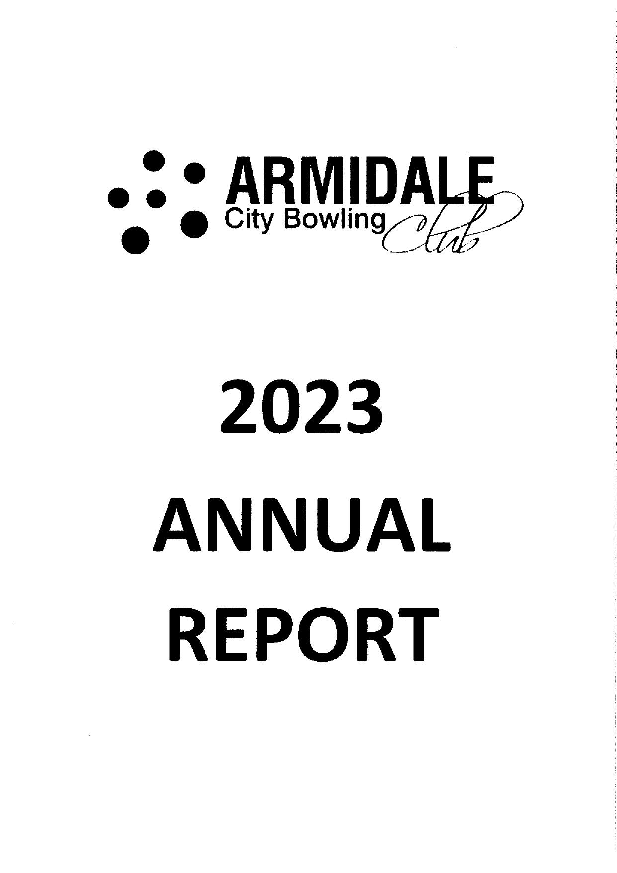 ARMIDALEBOWL 2023 Annual Report