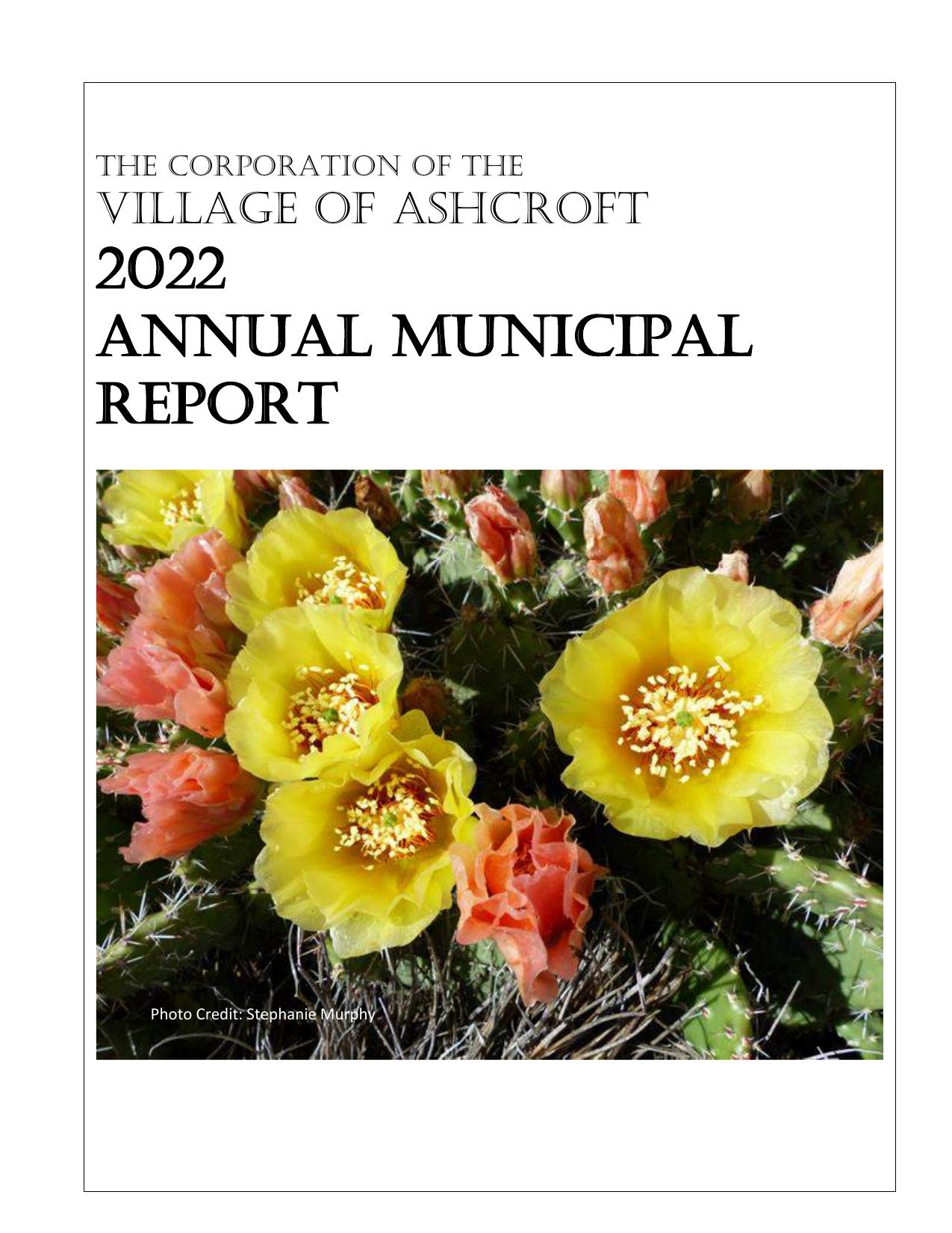 ASHCROFTBC 2023 Annual Report