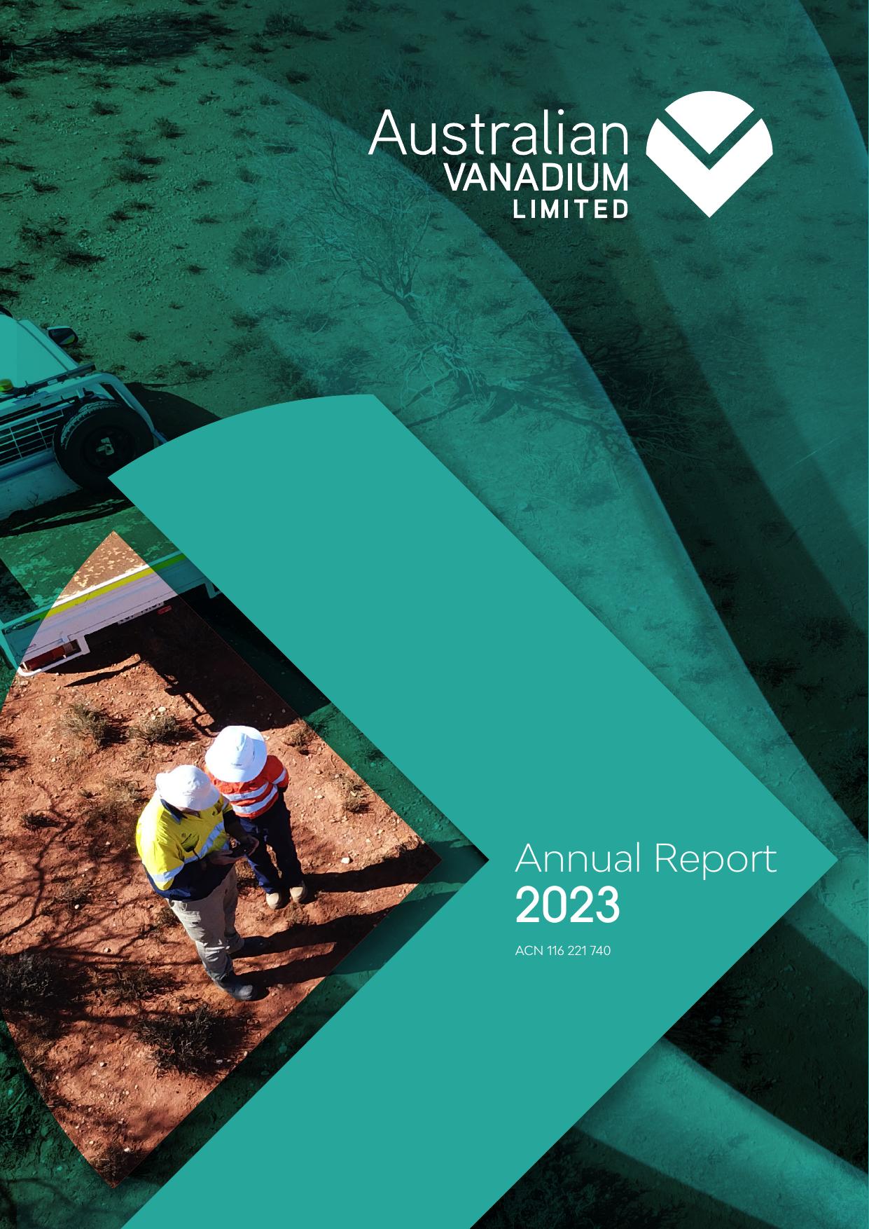 AUSTRALIANVANADIUM 2023 Annual Report