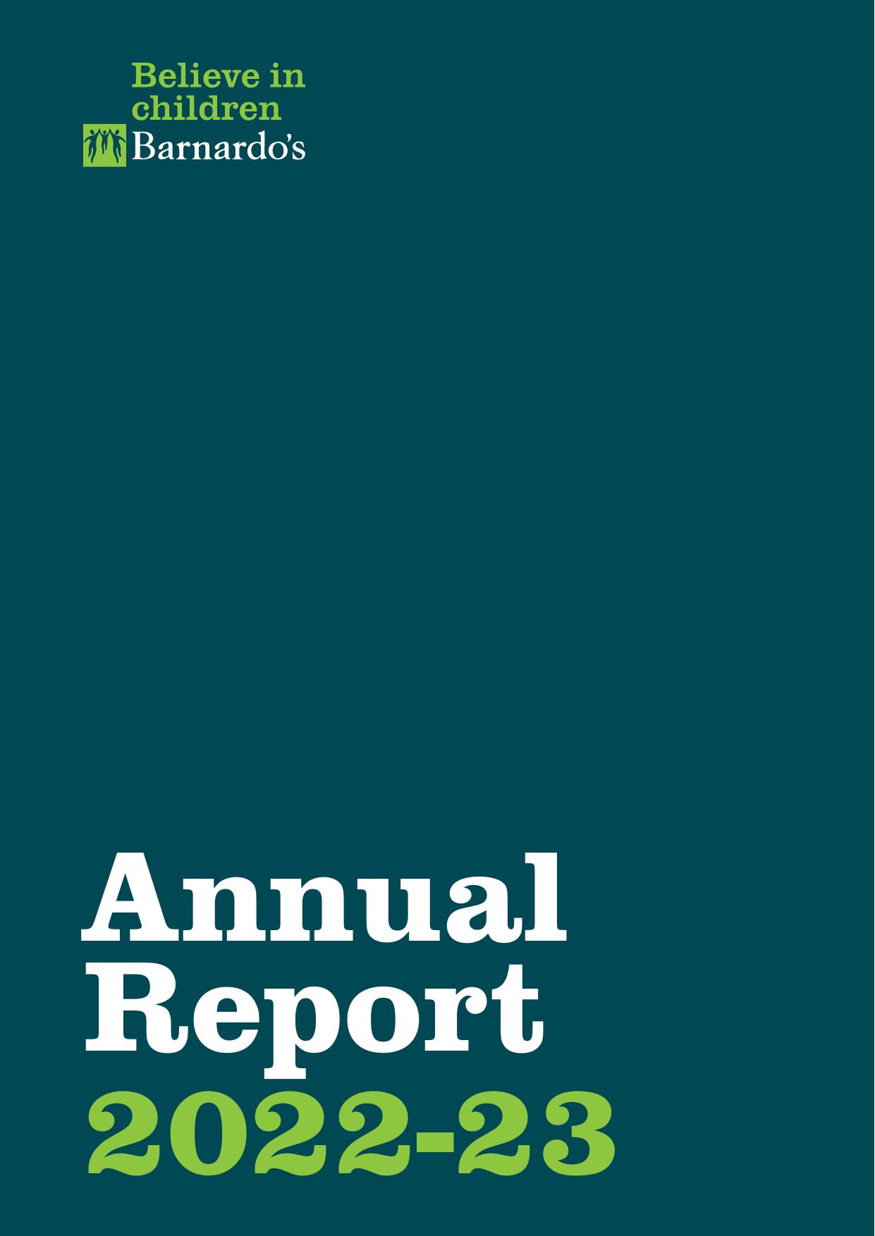 BARNARDOS.ORG.UK 2023 Annual Report