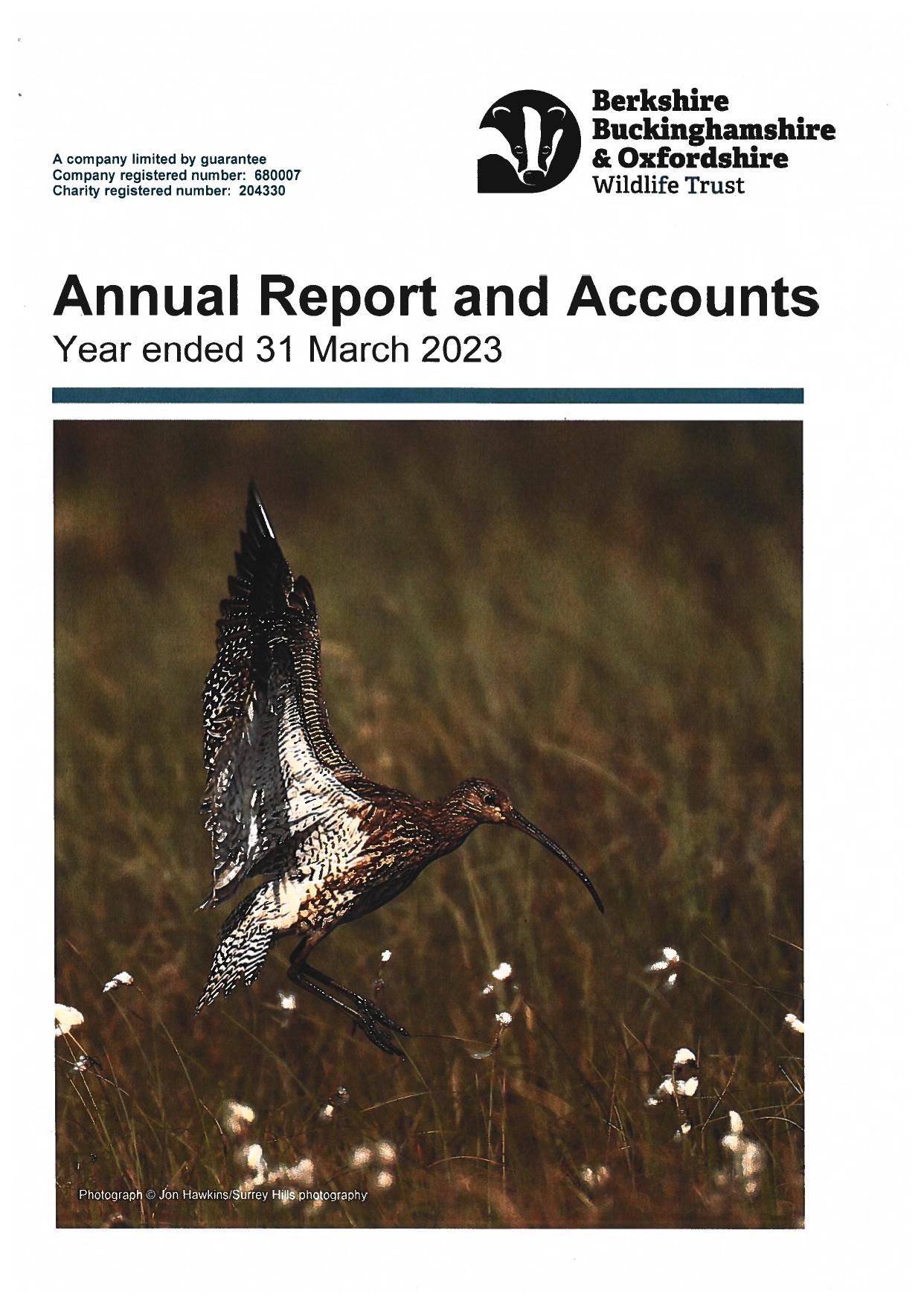 BBOWT.ORG.UK 2023 Annual Report