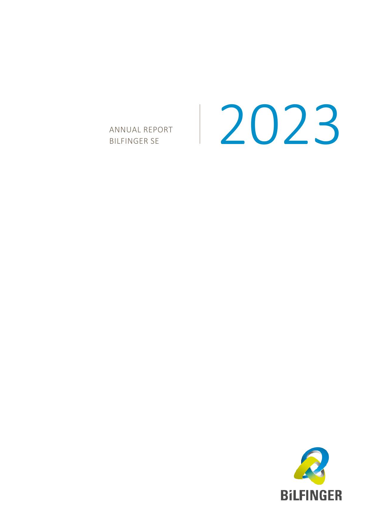 BILFINGER 2023 Annual Report