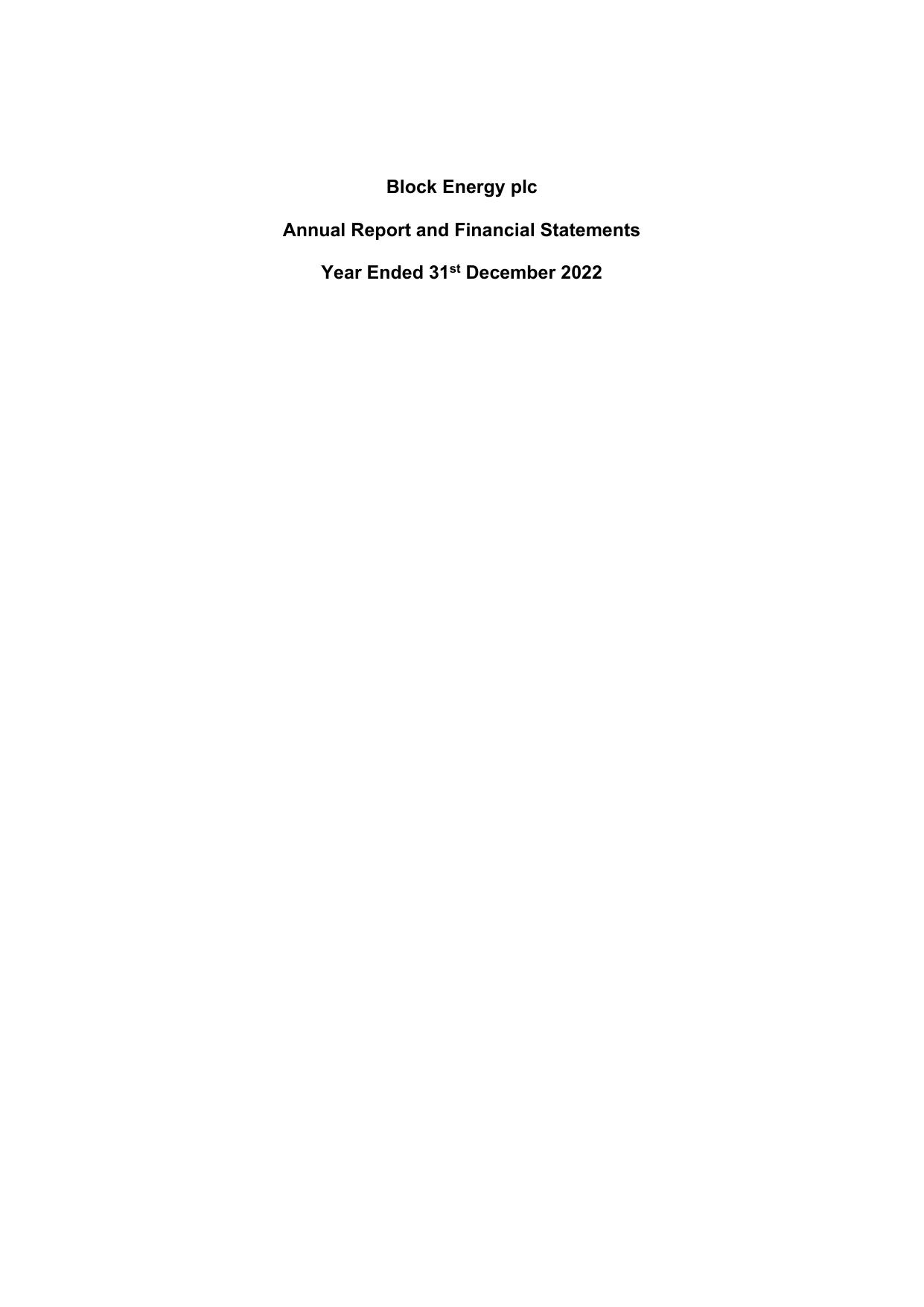 BLOCKENERGY 2023 Annual Report