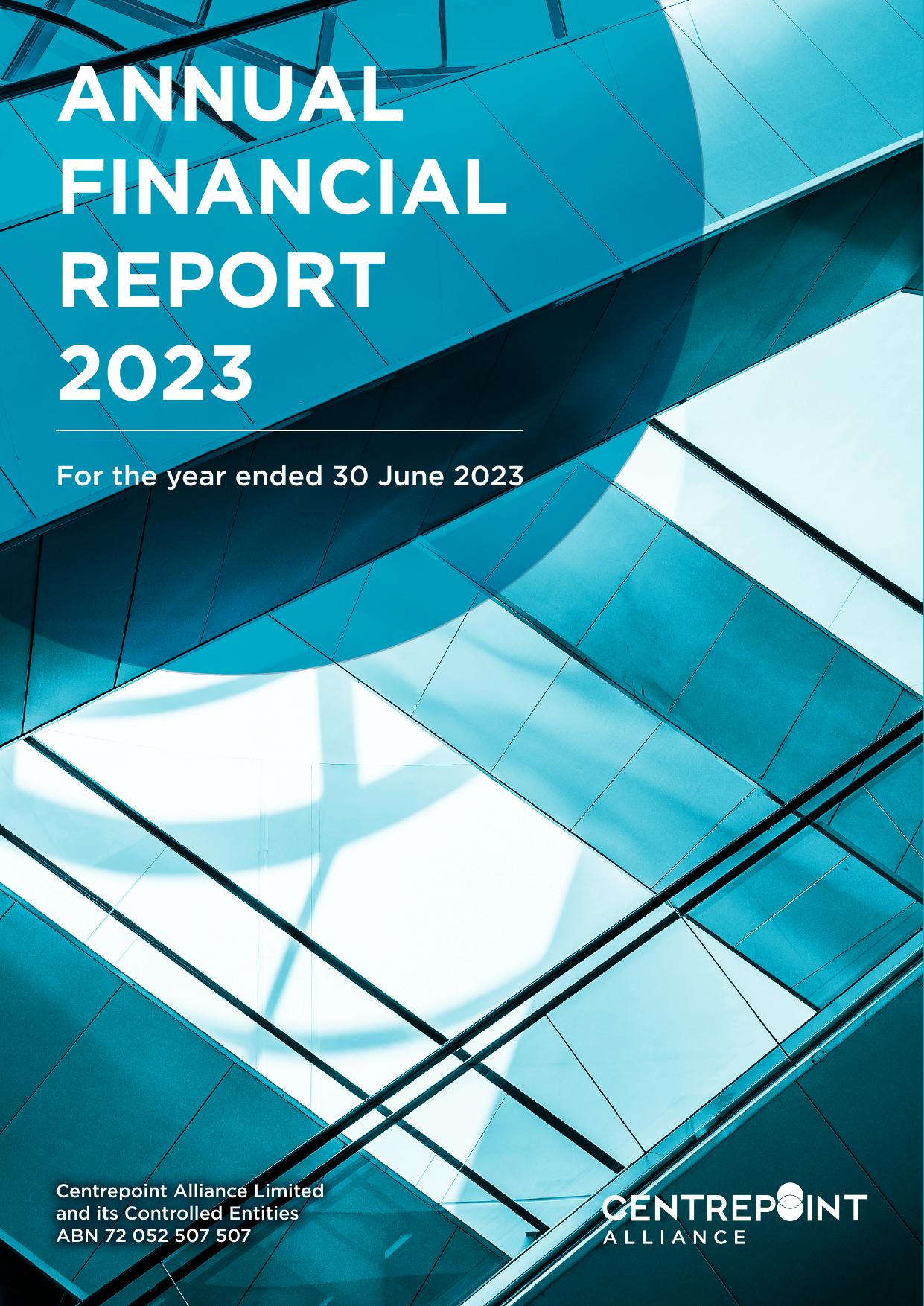 CENTREPOINTALLIANCE 2023 Annual Report