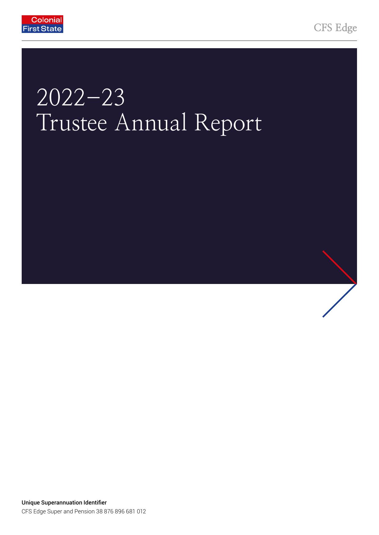 CFS 2023 Annual Report