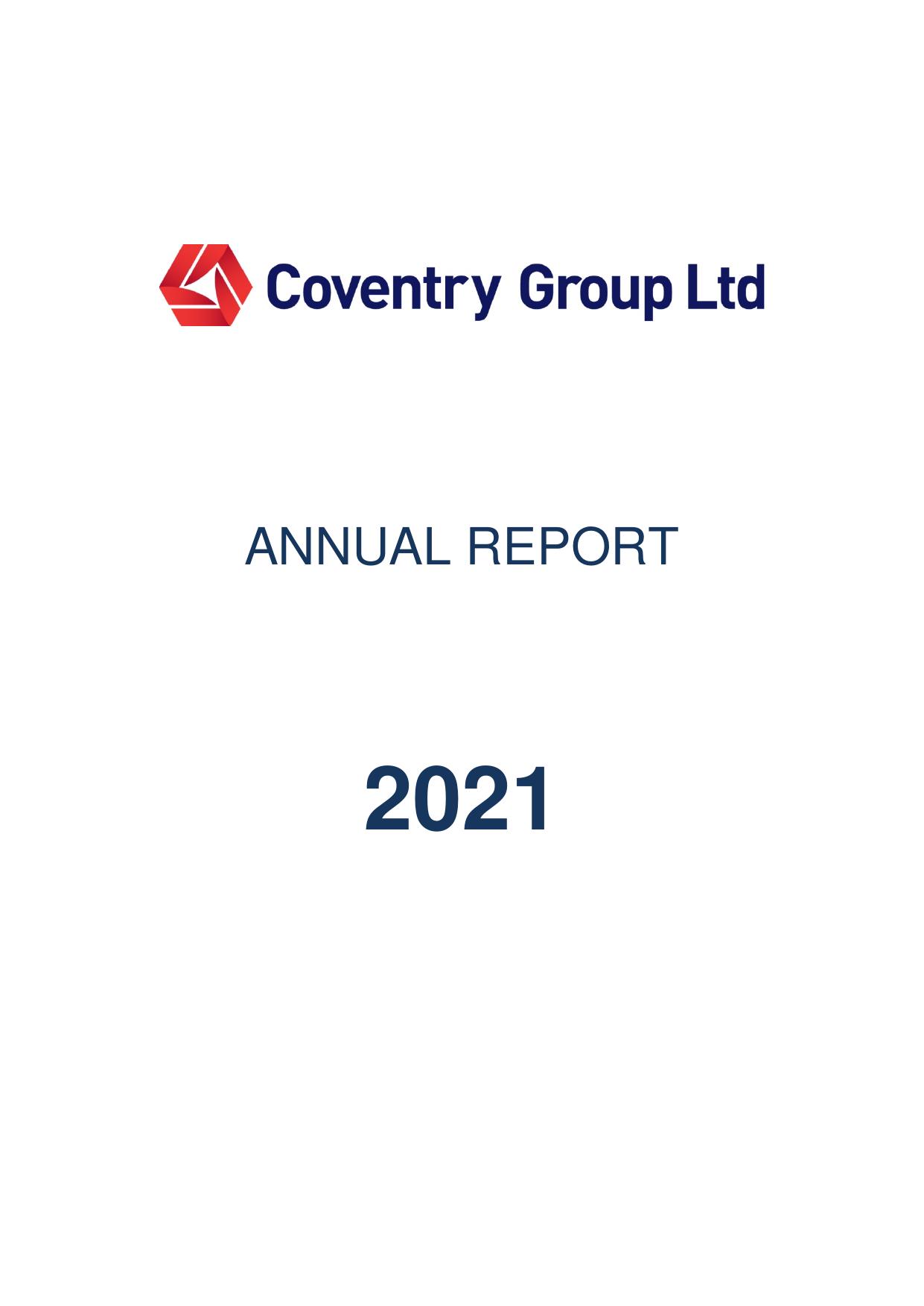 CGL 2021 Annual Report