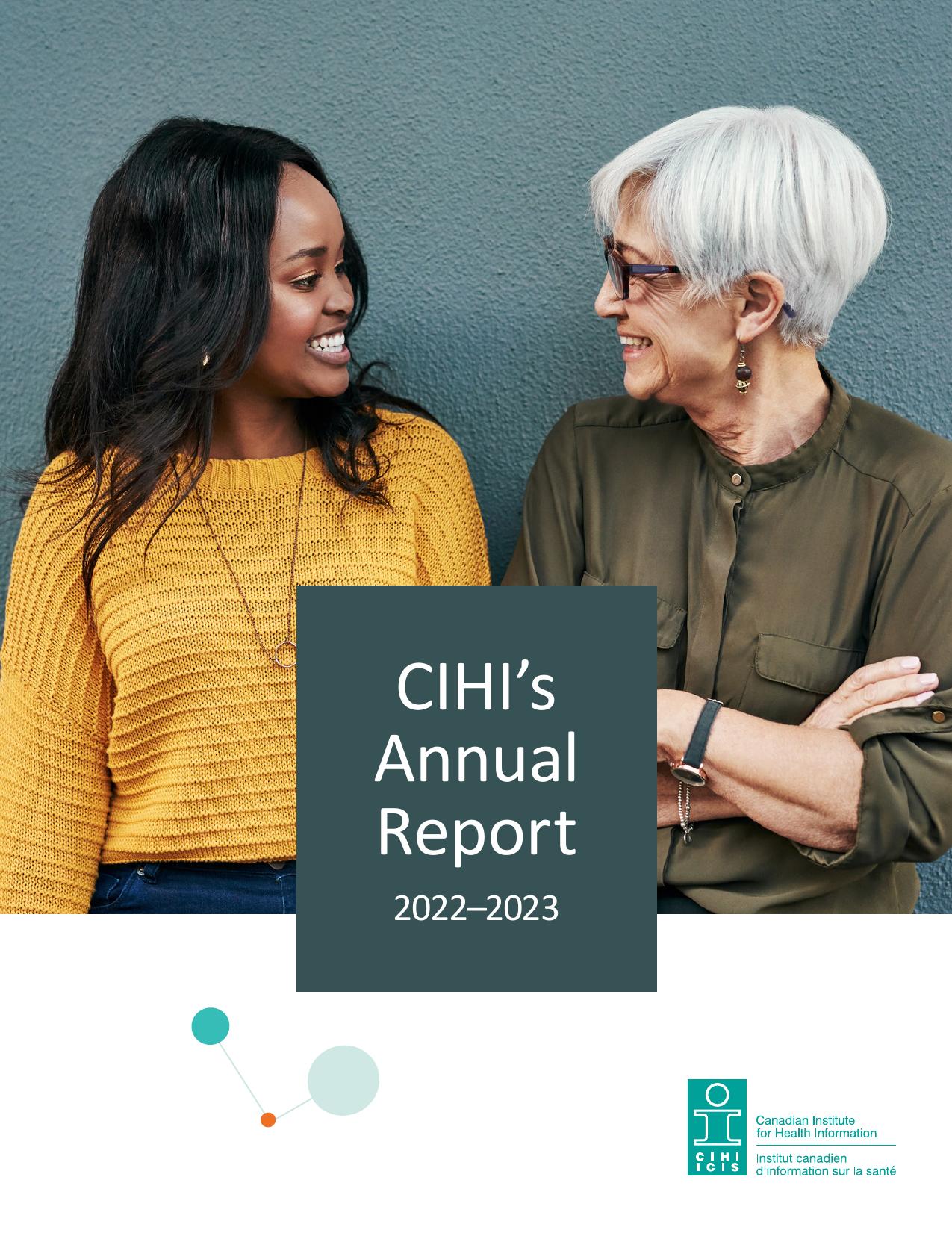 CIHI 2023 Annual Report