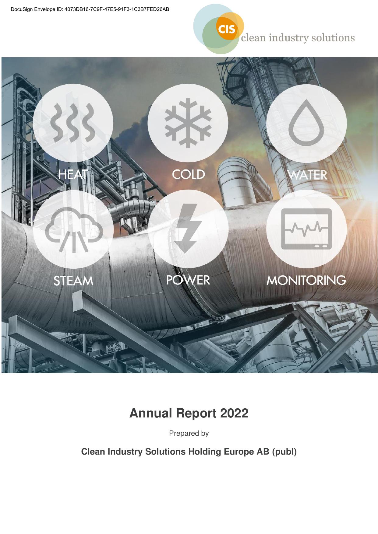 CLEANINDUSTRYSOLUTIONS 2023 Annual Report