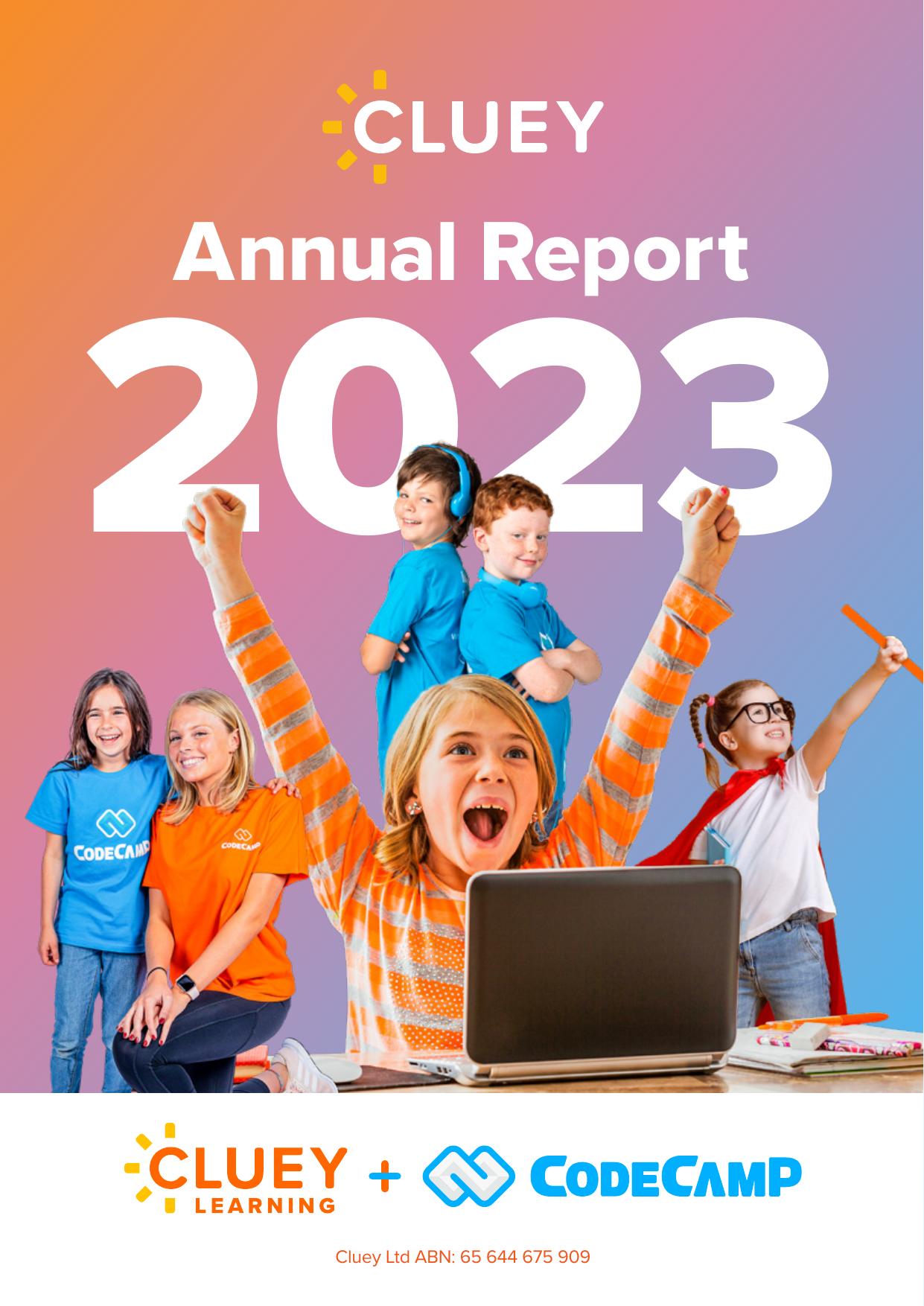 CLUEYLEARNING 2023 Annual Report