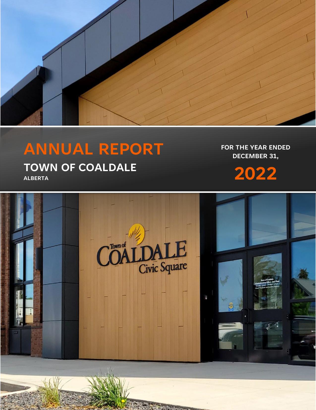 COALDALE 2022 Annual Report