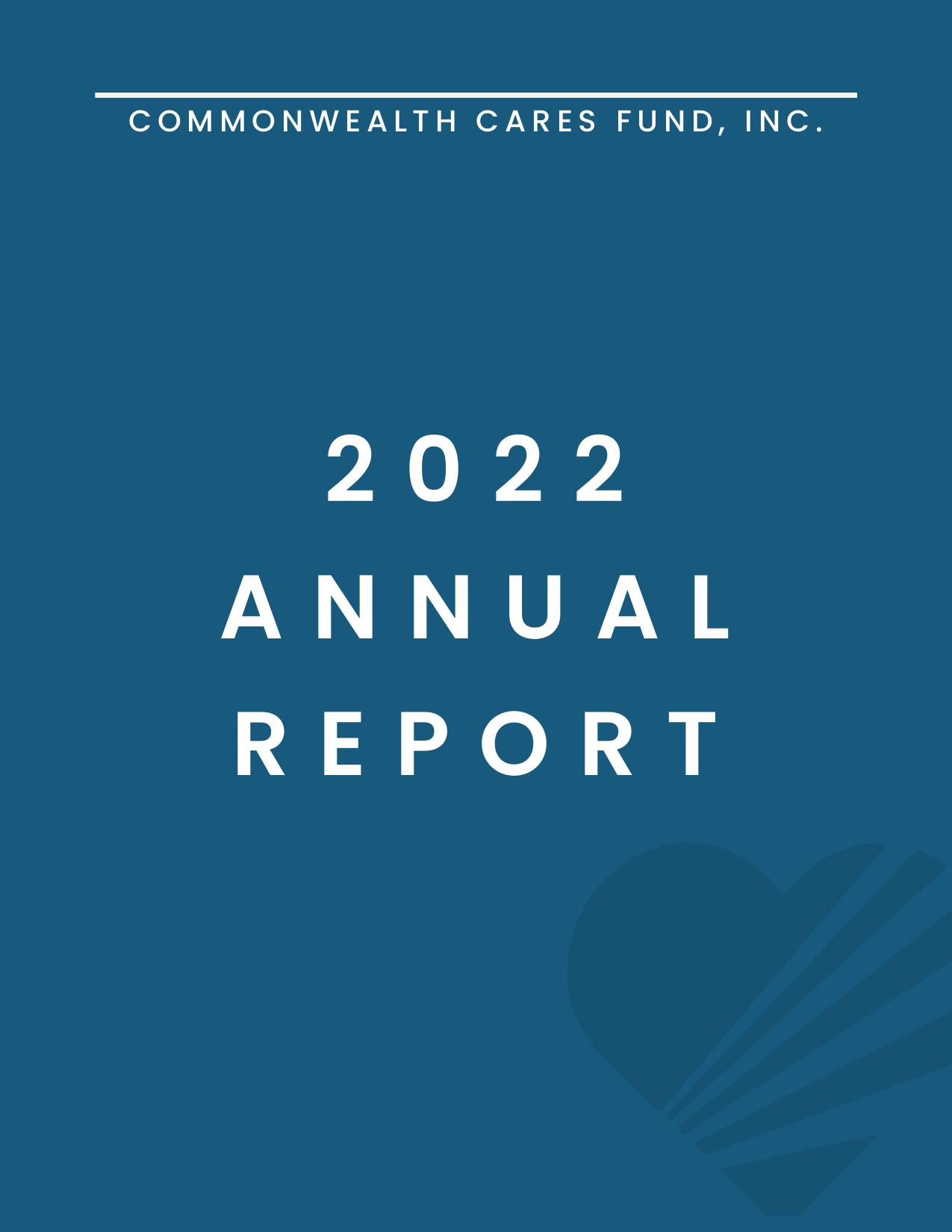 COMMONWEALTH 2022 Annual Report