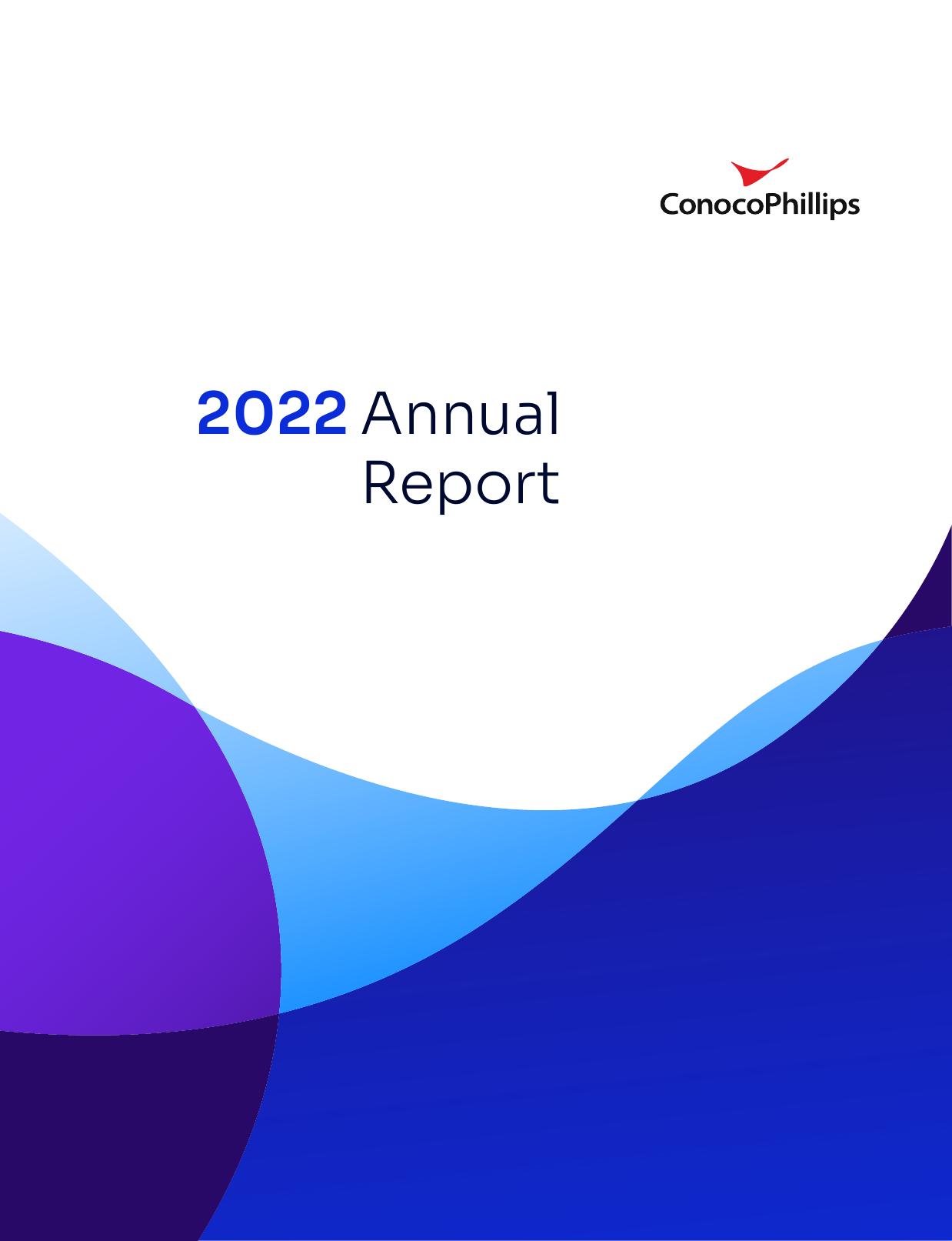 CONOCOPHILLIPS 2022 Annual Report