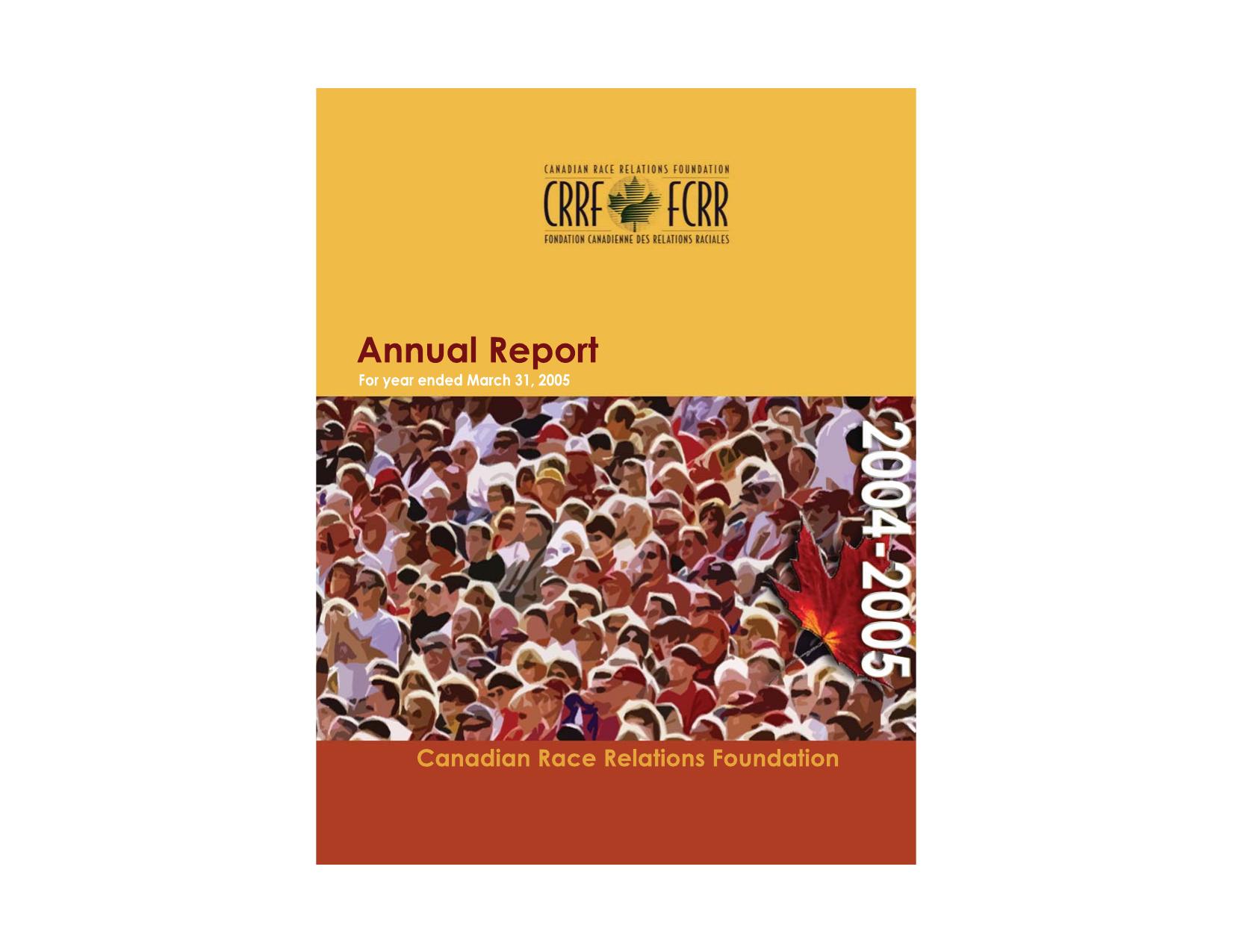 CRRF-FCRR 2023 Annual Report