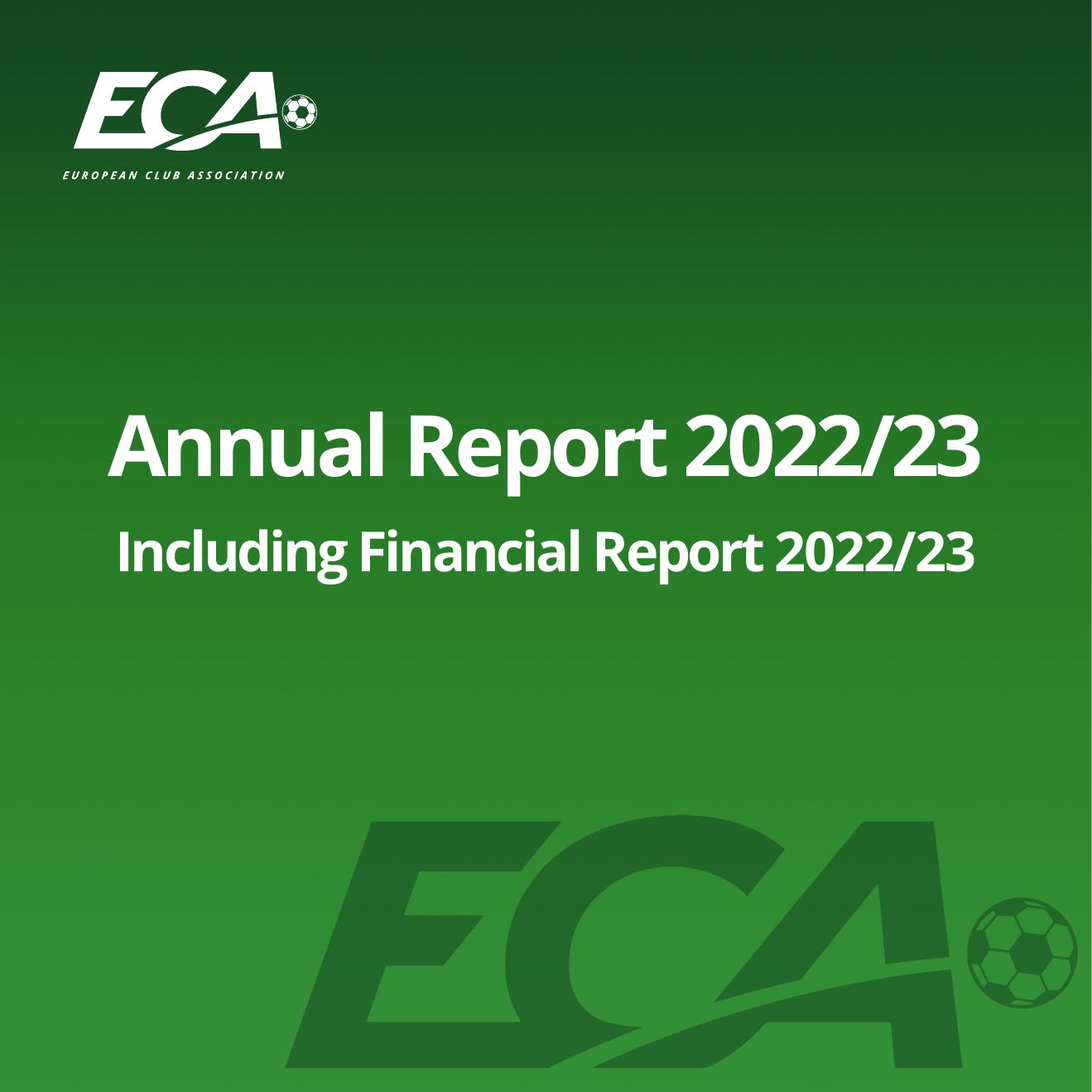 ECAEUROPE 2023 Annual Report
