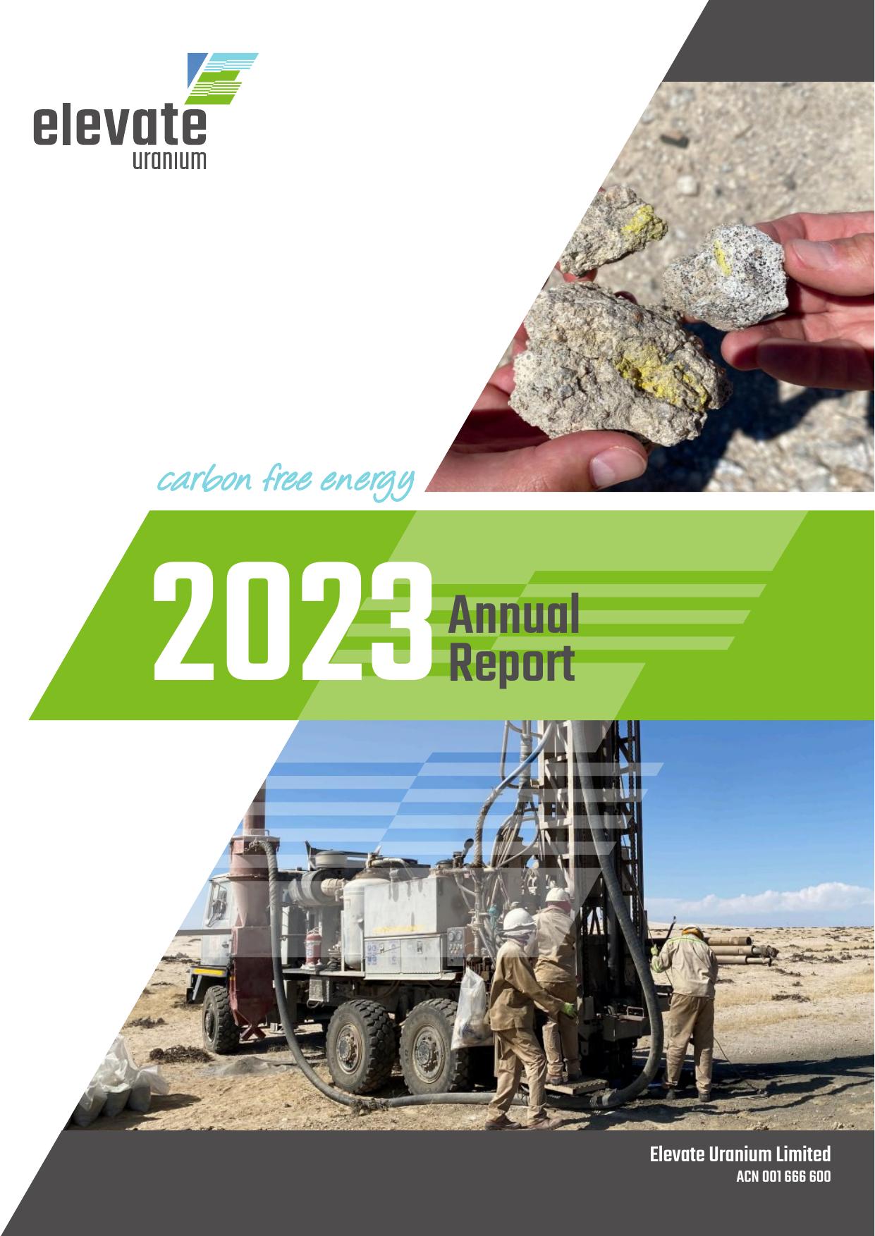 ELEVATEURANIUM 2023 Annual Report