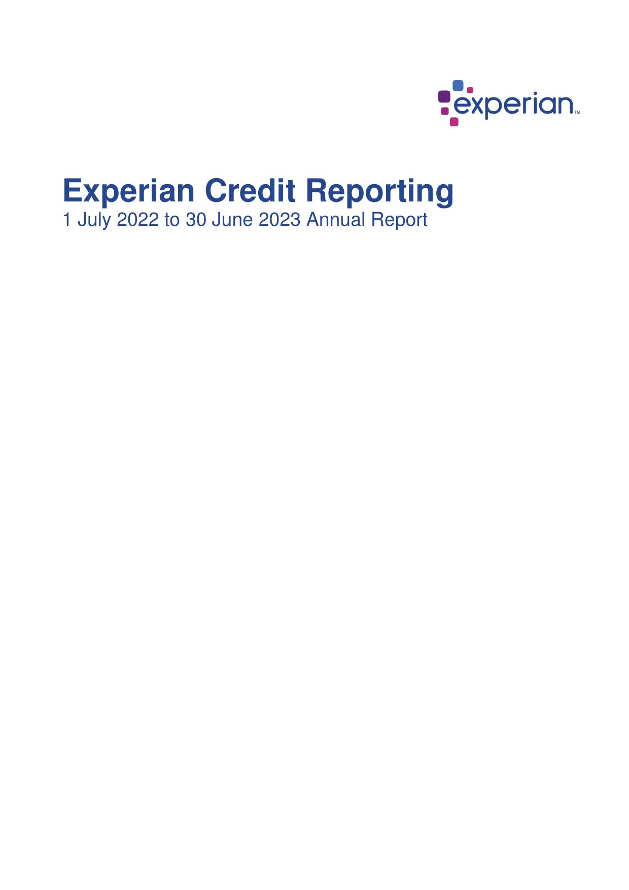EXPERIAN 2023 Annual Report