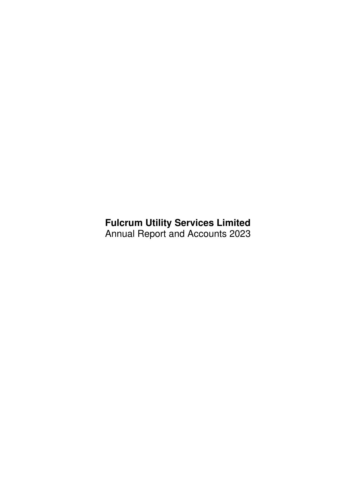 FULCRUM 2023 Annual Report
