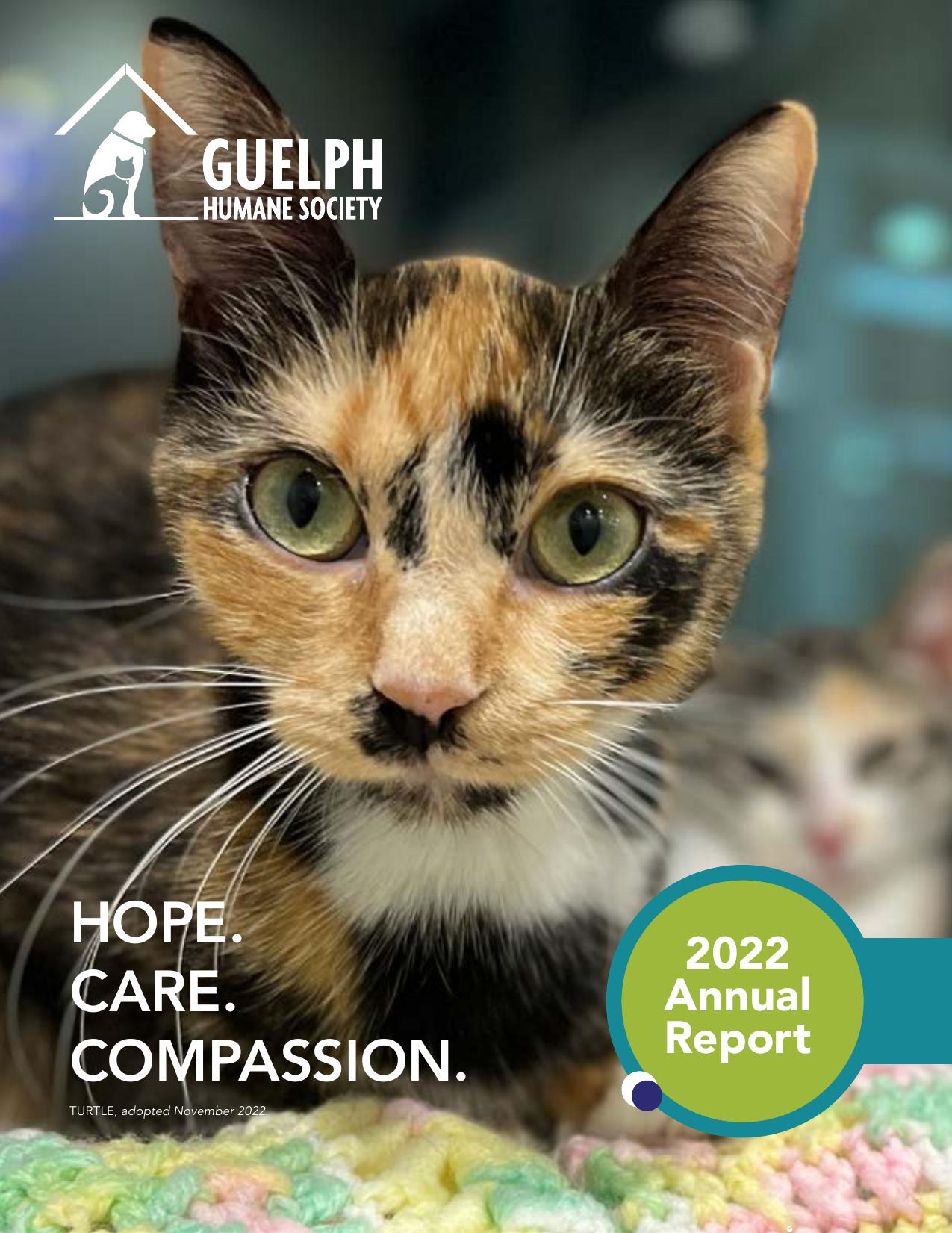 GUELPHHUMANE 2023 Annual Report