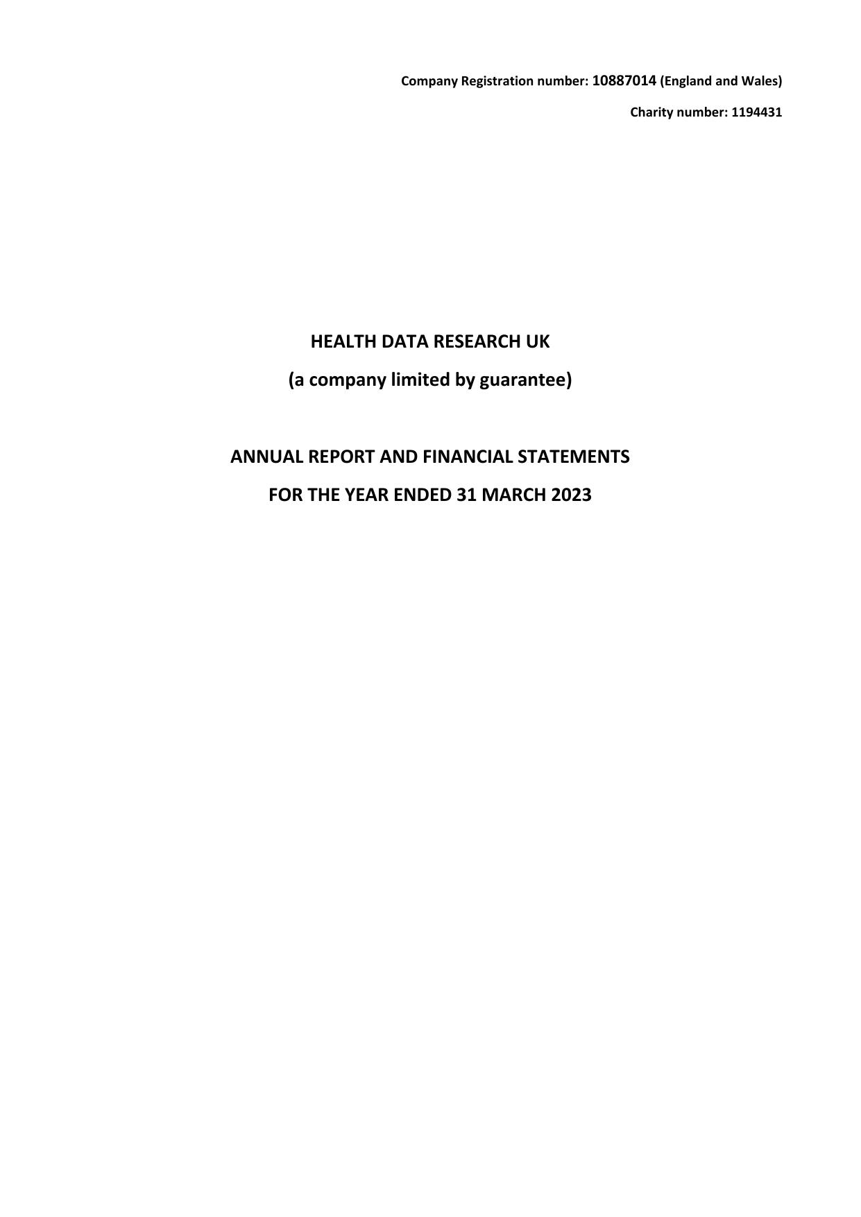 HDRUK 2024 Annual Report