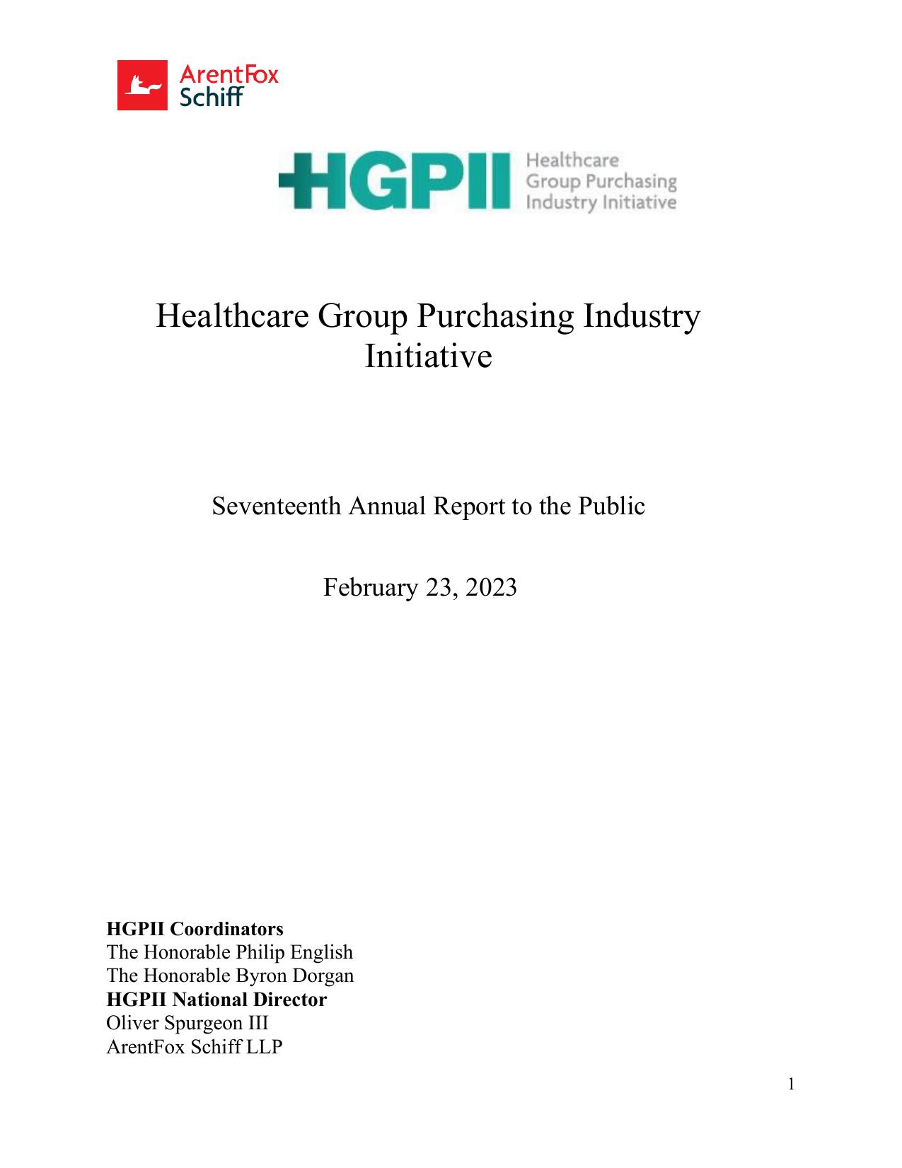 HEALTHTRUSTPG 2023 Annual Report