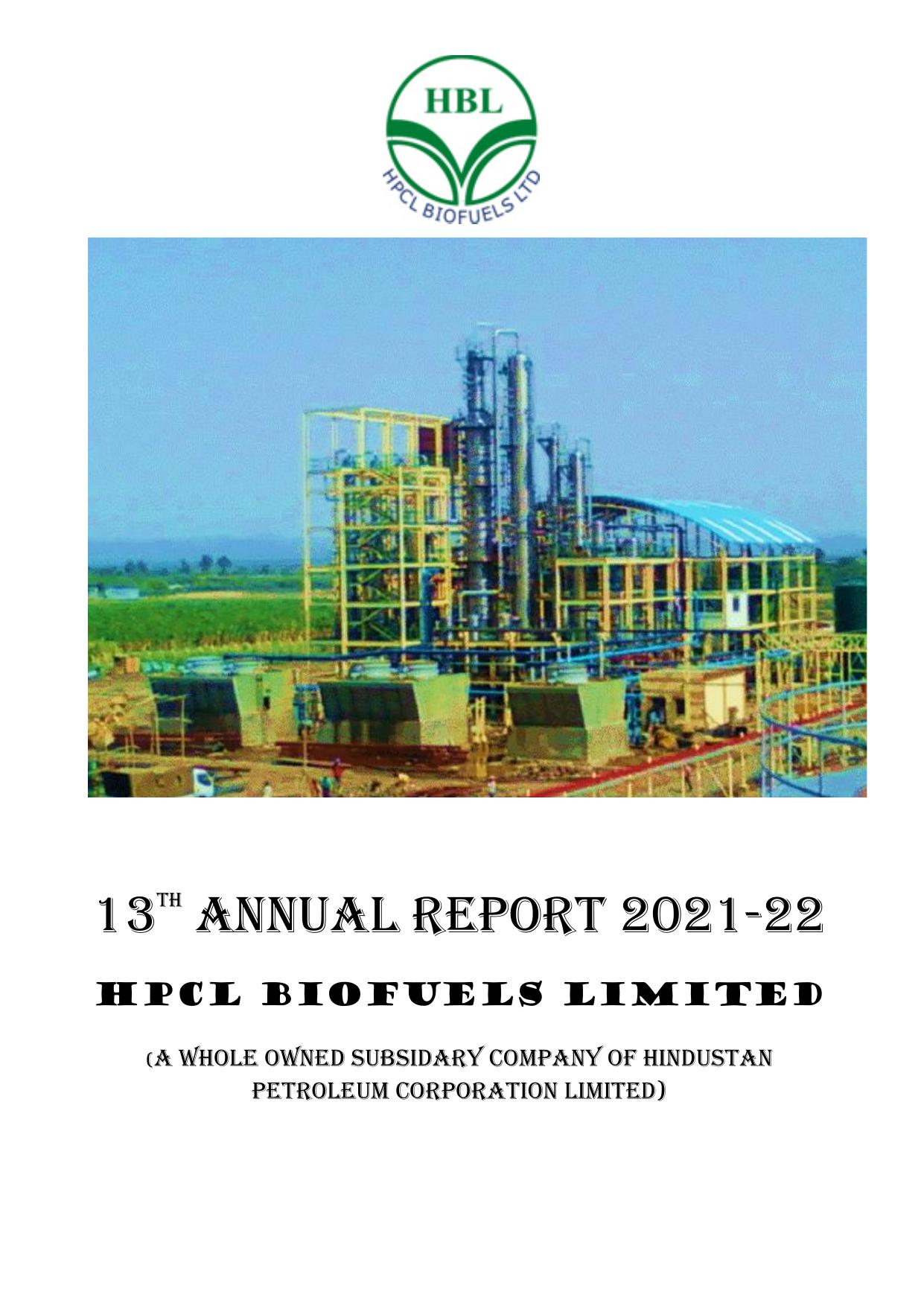 BIOFUELNET 2021 Annual Report