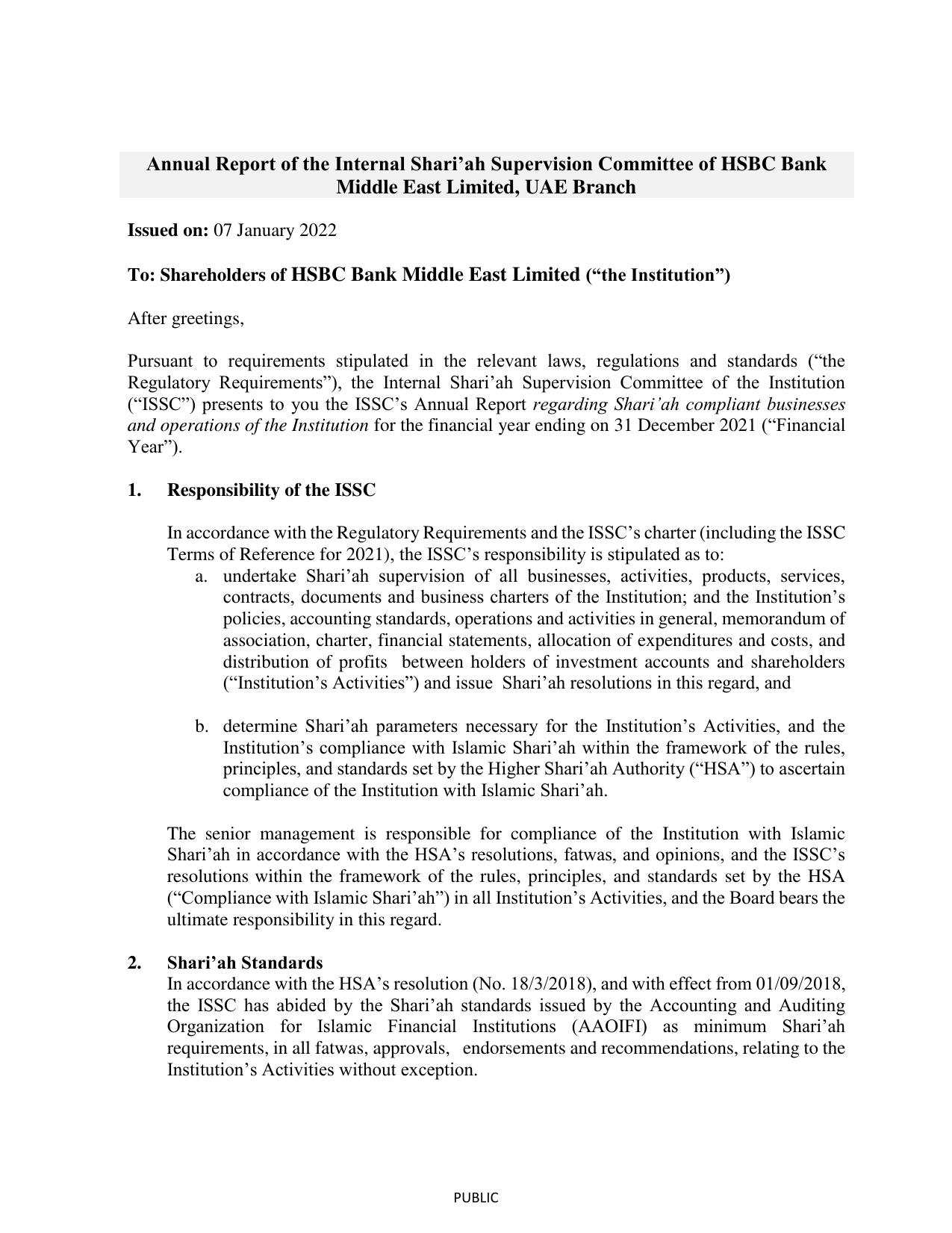 HSBC.AE 2021 Annual Report