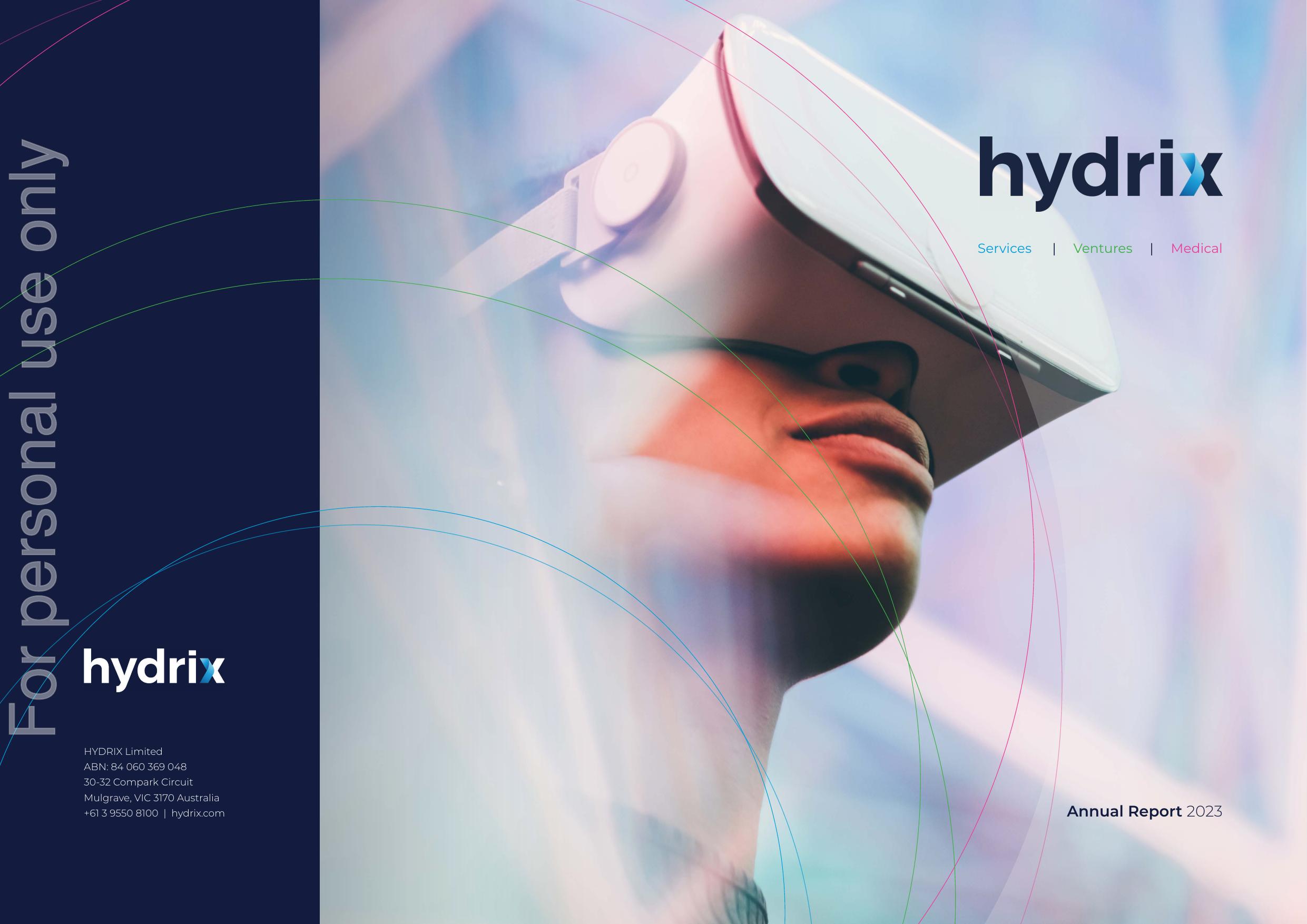 HYDRIX 2023 Annual Report