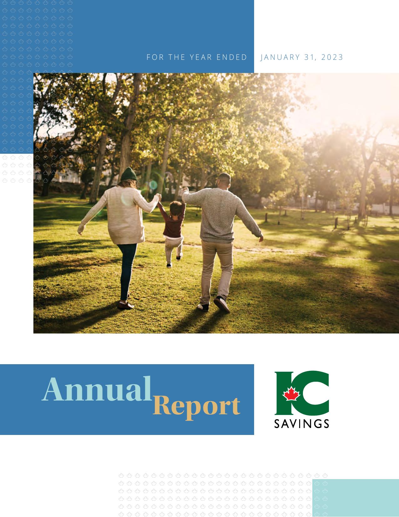 ICSAVINGS 2023 Annual Report