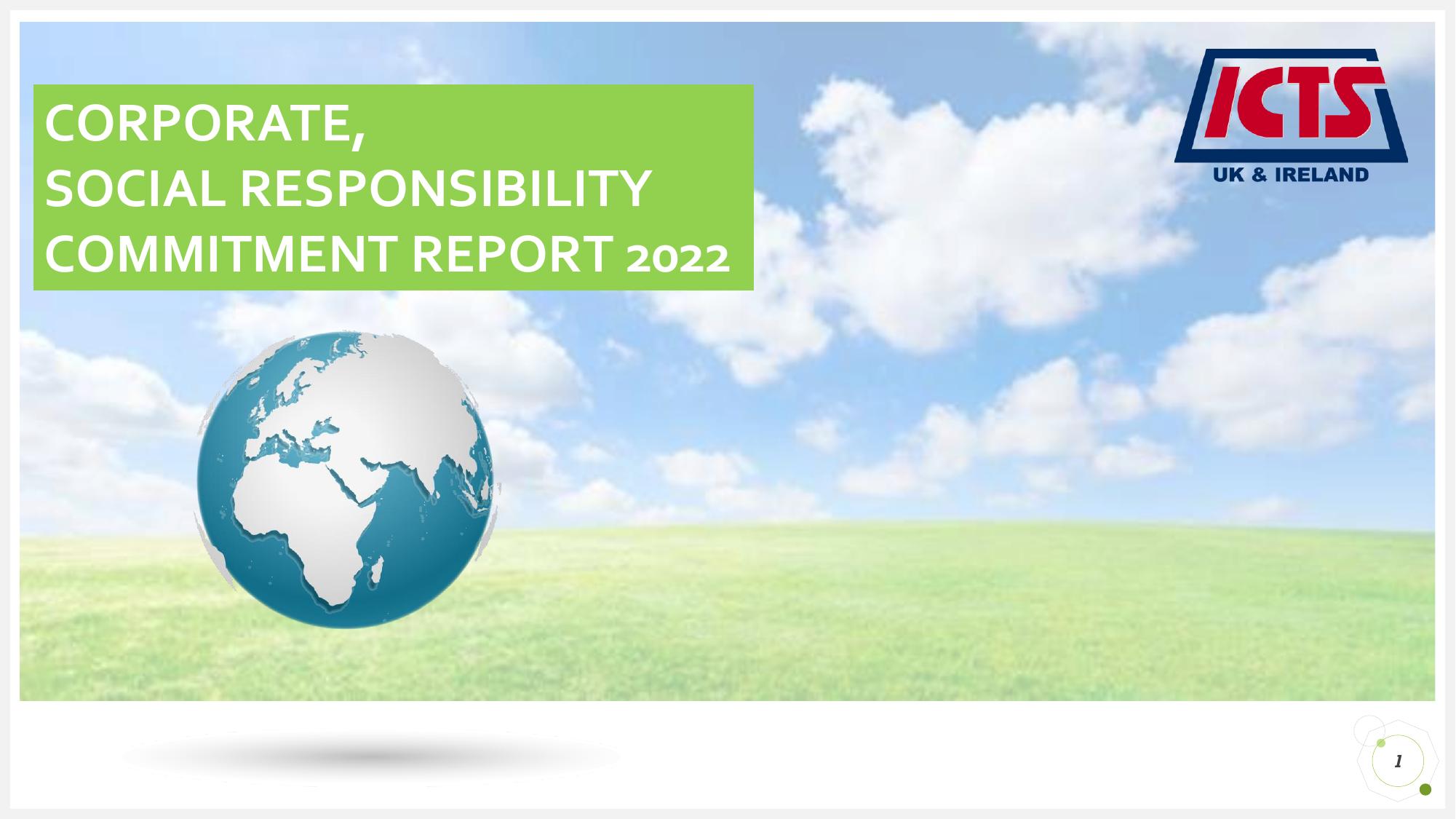2023 Corporate social responsibility Report