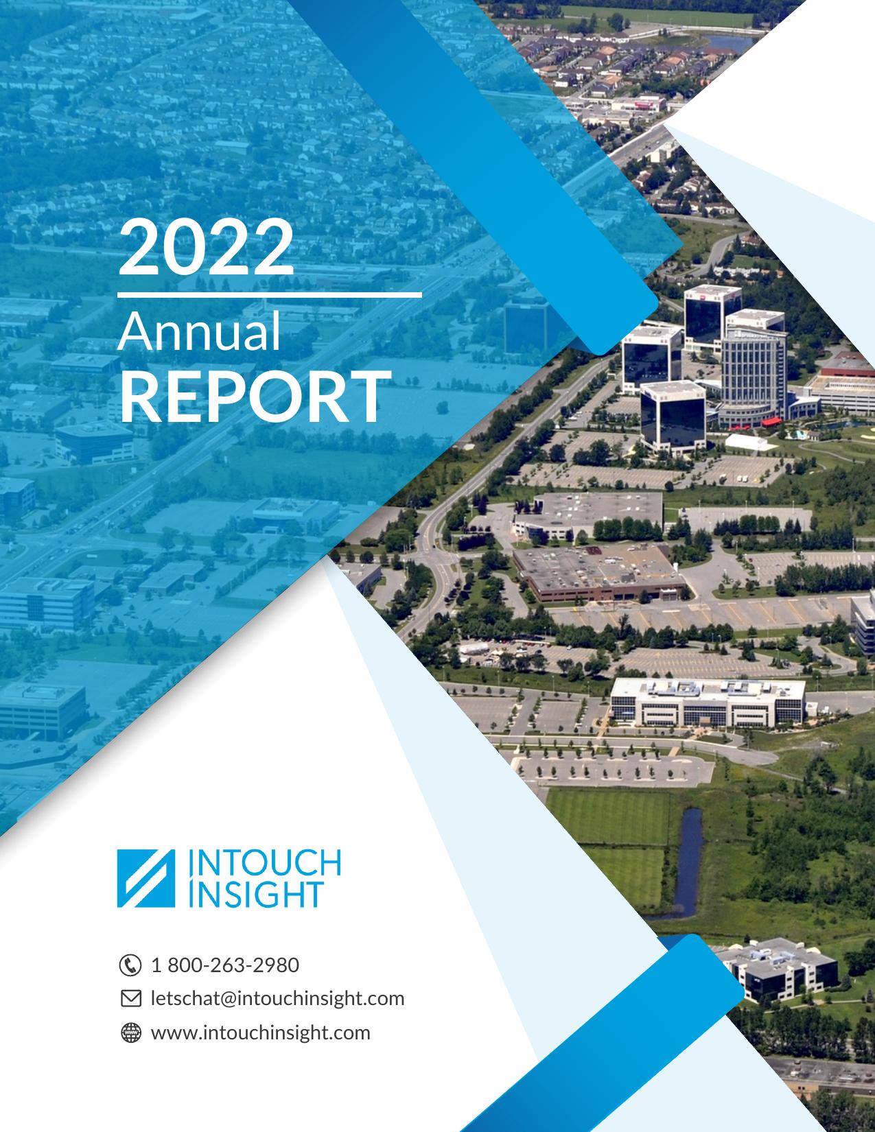 INTOUCHINSIGHT 2022 Annual Report
