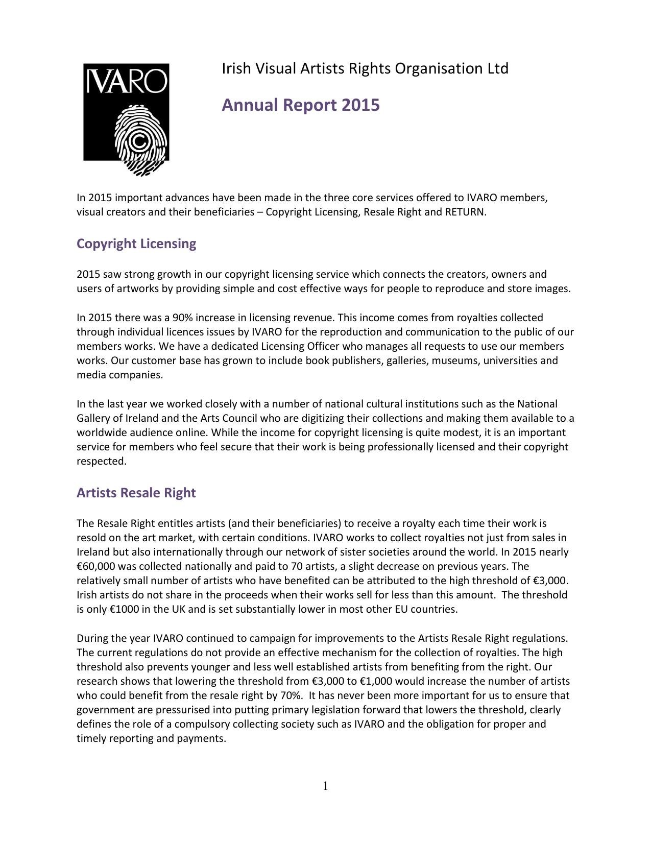  Annual Report