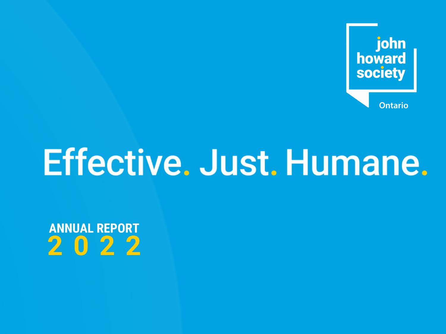 JOHNHOWARD.ON 2022 Annual Report
