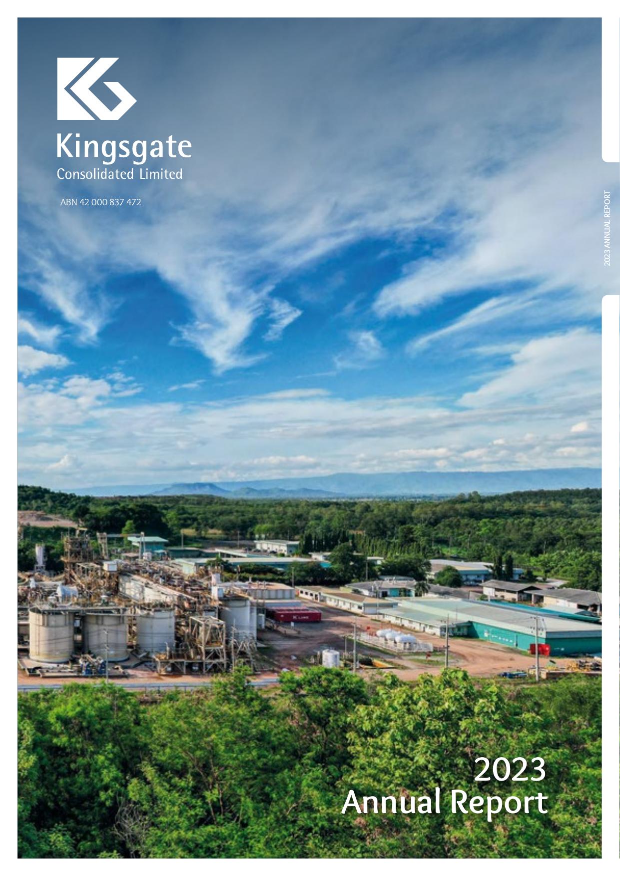 KINGSGATE 2023 Annual Report