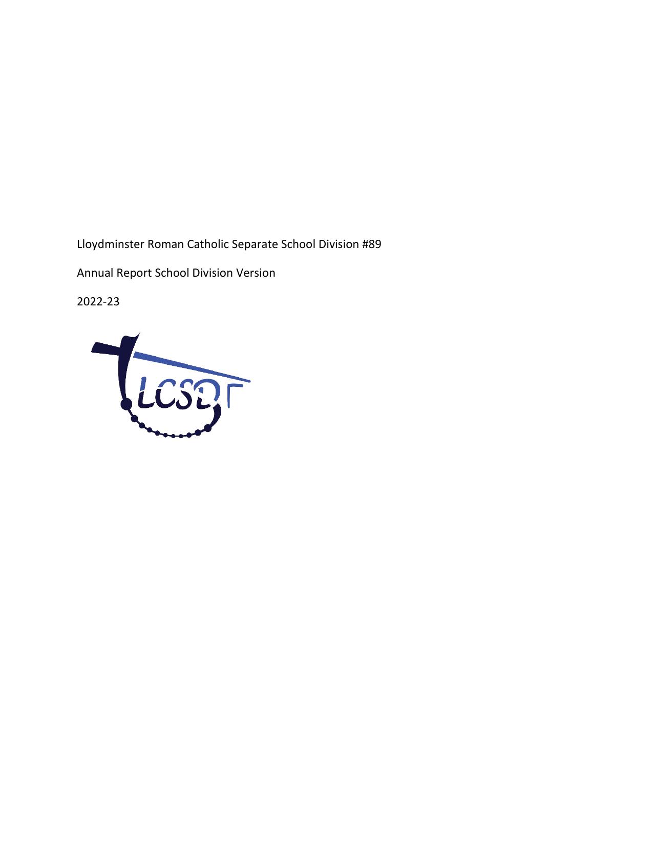 LCSD 2022 Annual Report