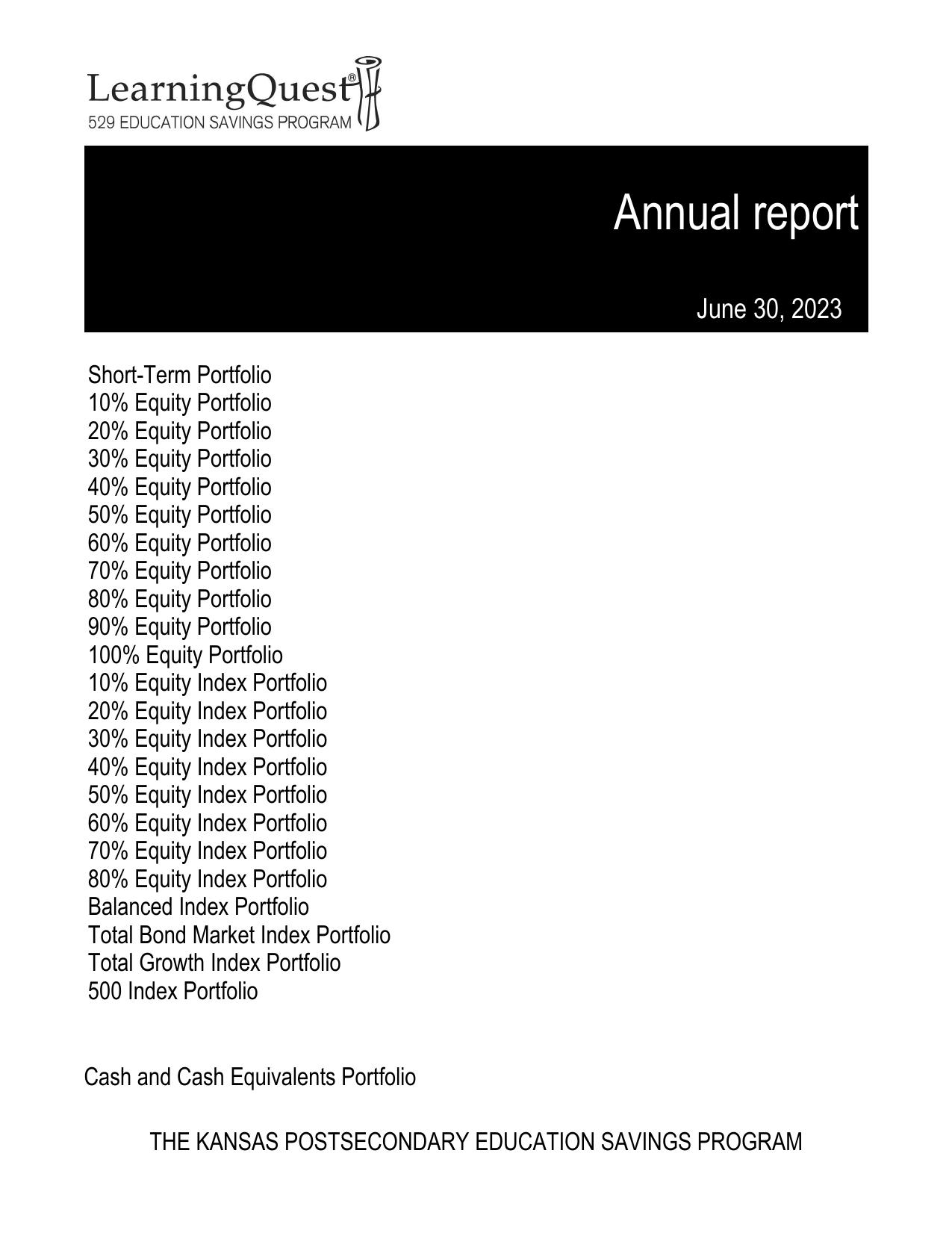  Annual Report