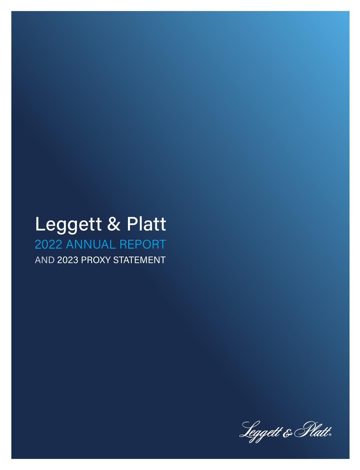 LEGGETT 2022 Annual Report