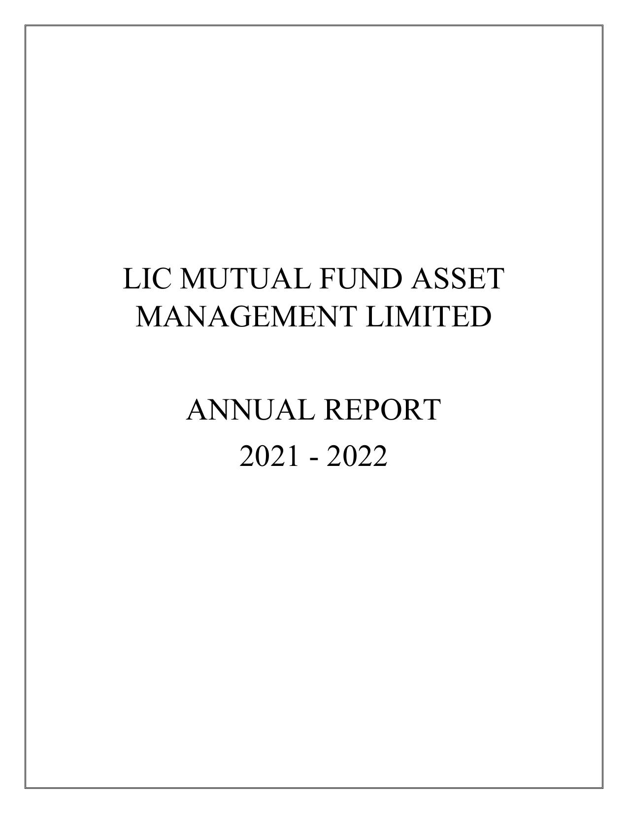LICMF 2022 Annual Report