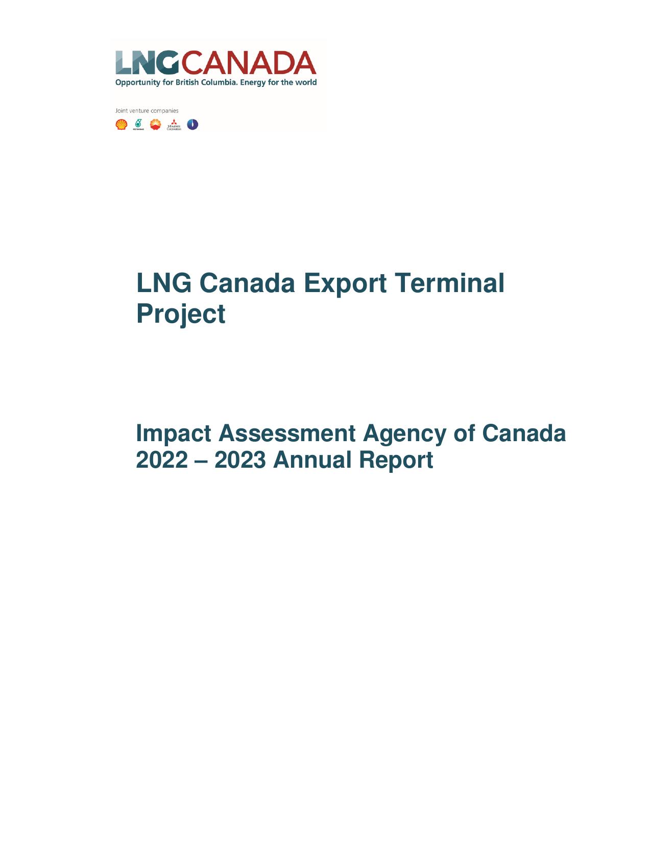 LNGCANADA 2023 Annual Report