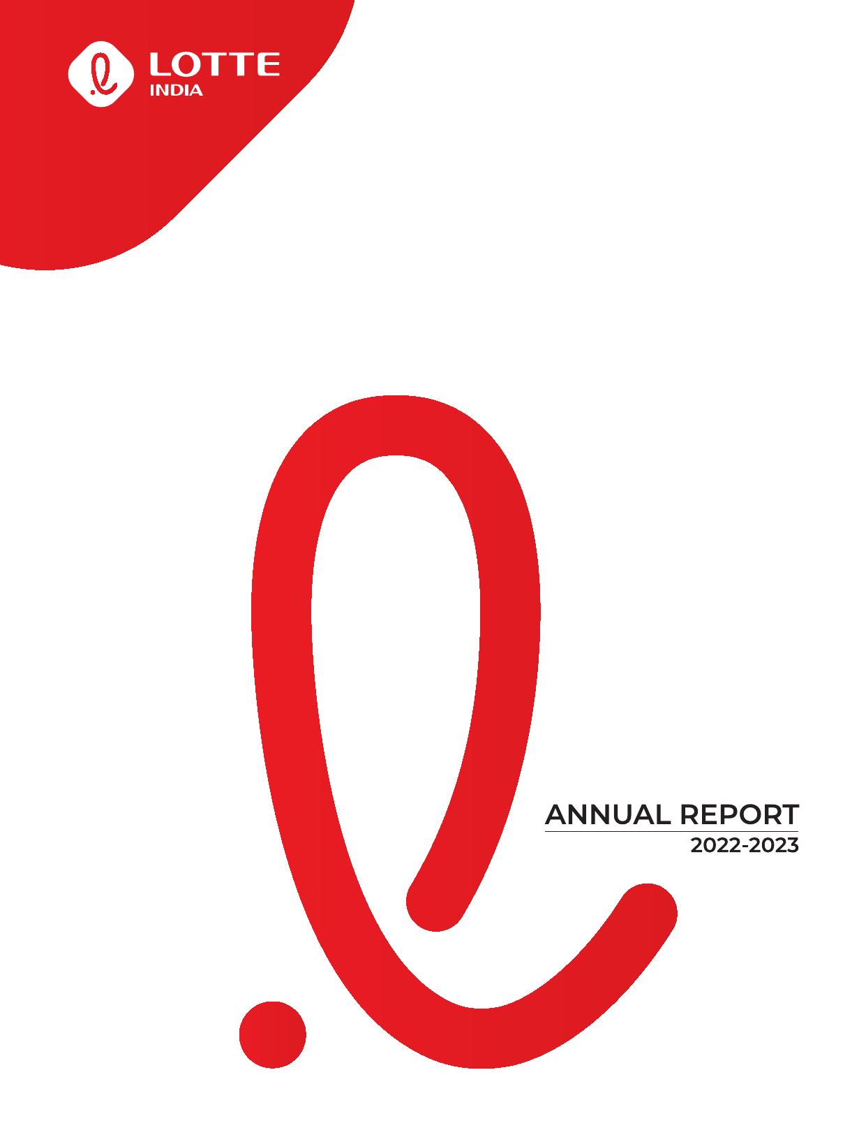 LOTTEINDIA 2022 Annual Report