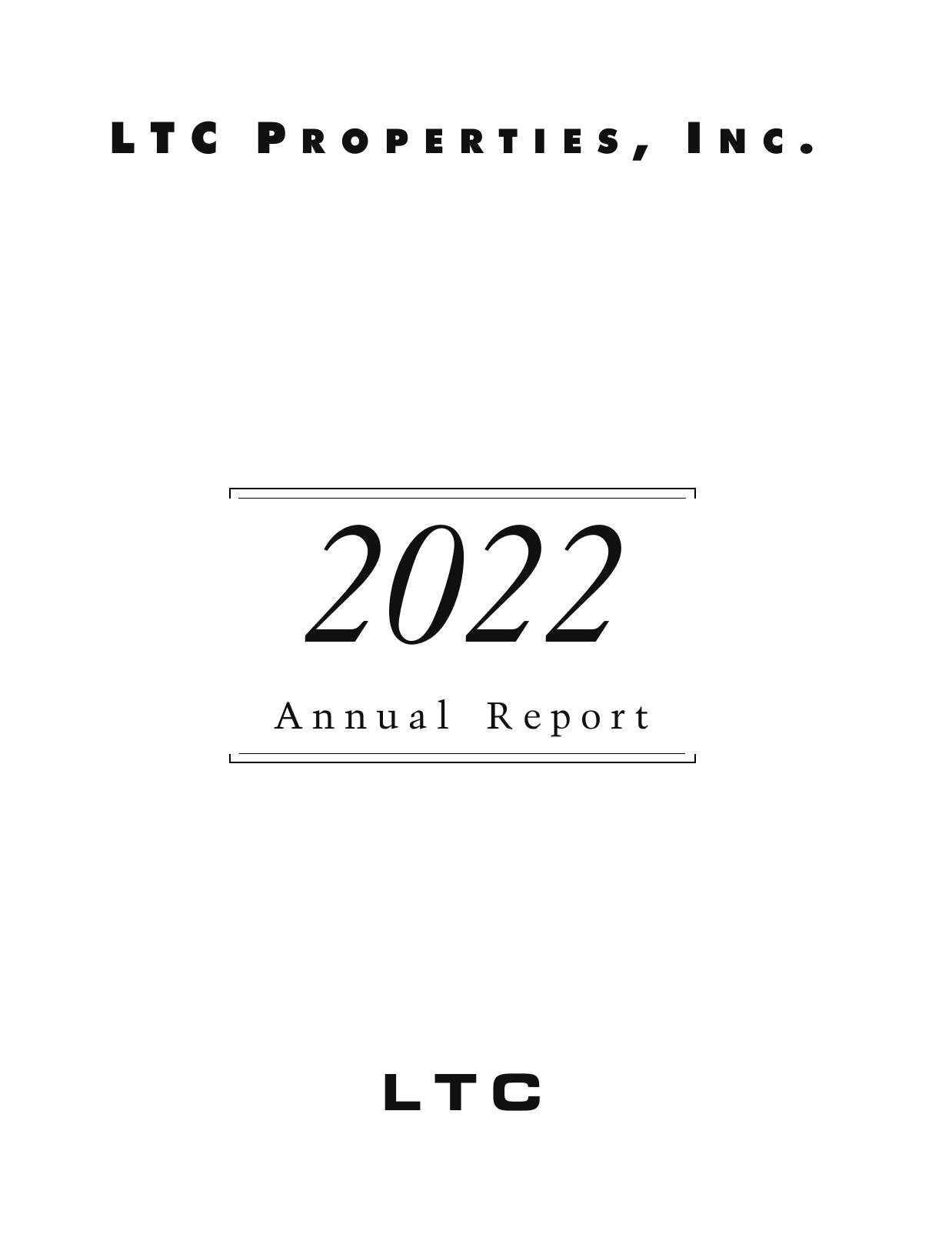 LTCREIT 2022 Annual Report