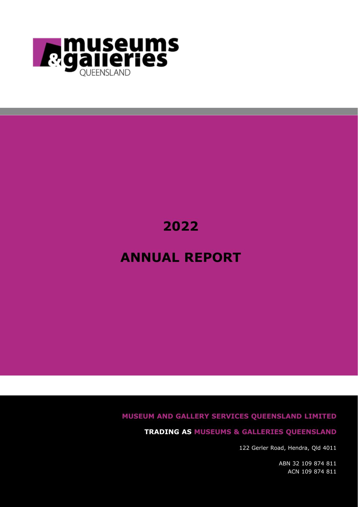 MAGSQ 2022 Annual Report