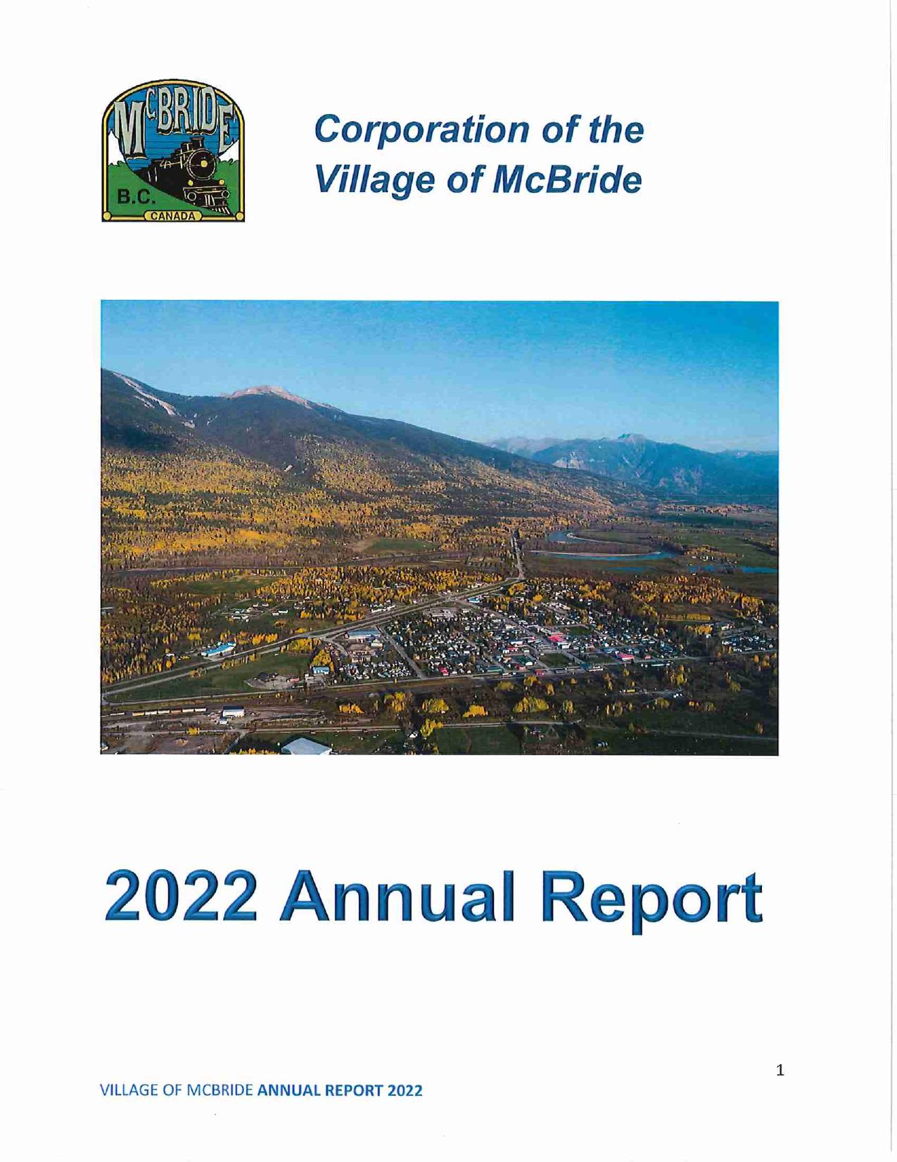 MCBRIDE 2022 Annual Report