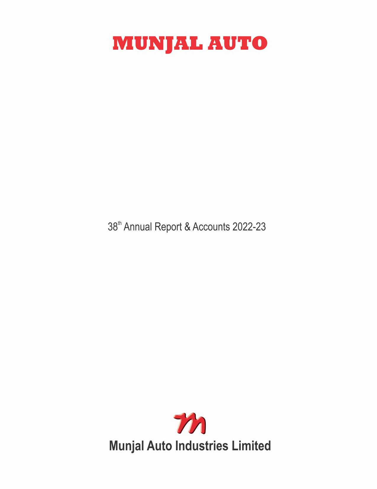 MUNJALAUTO 2023 Annual Report