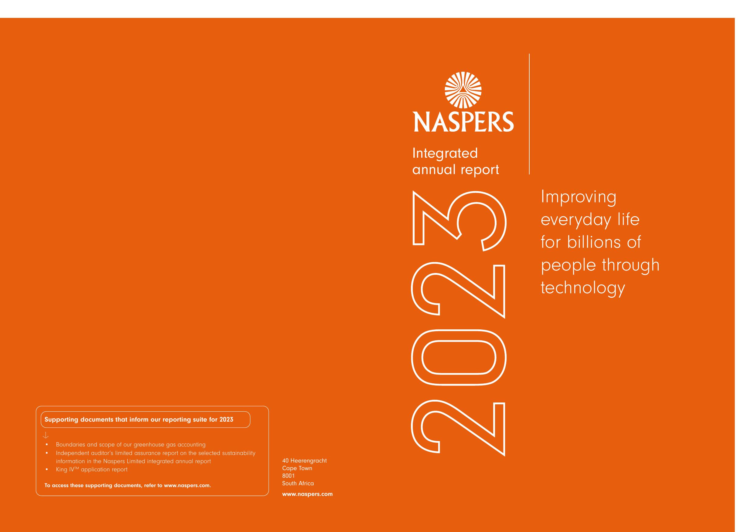 NASPERS 2023 Annual Report