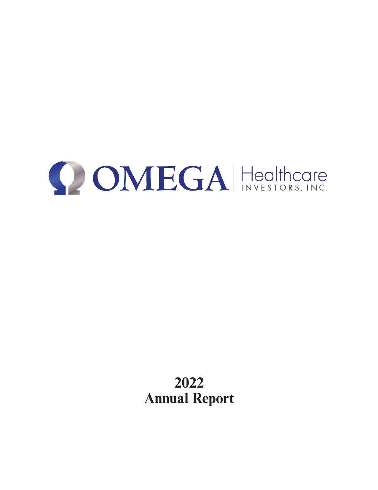 OMEGAHEALTHCARE 2022 Annual Report