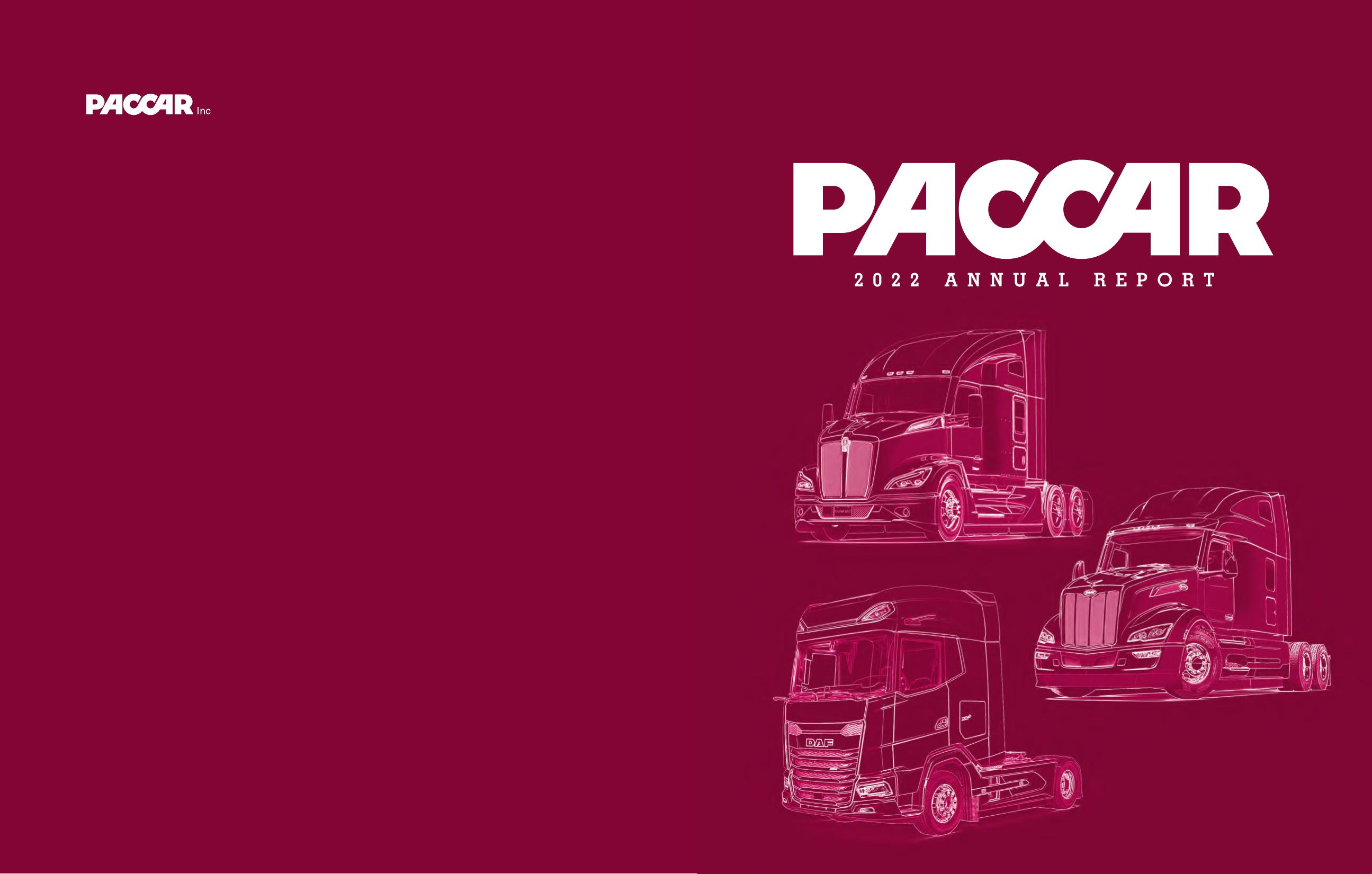 PACCAR 2022 Annual Report