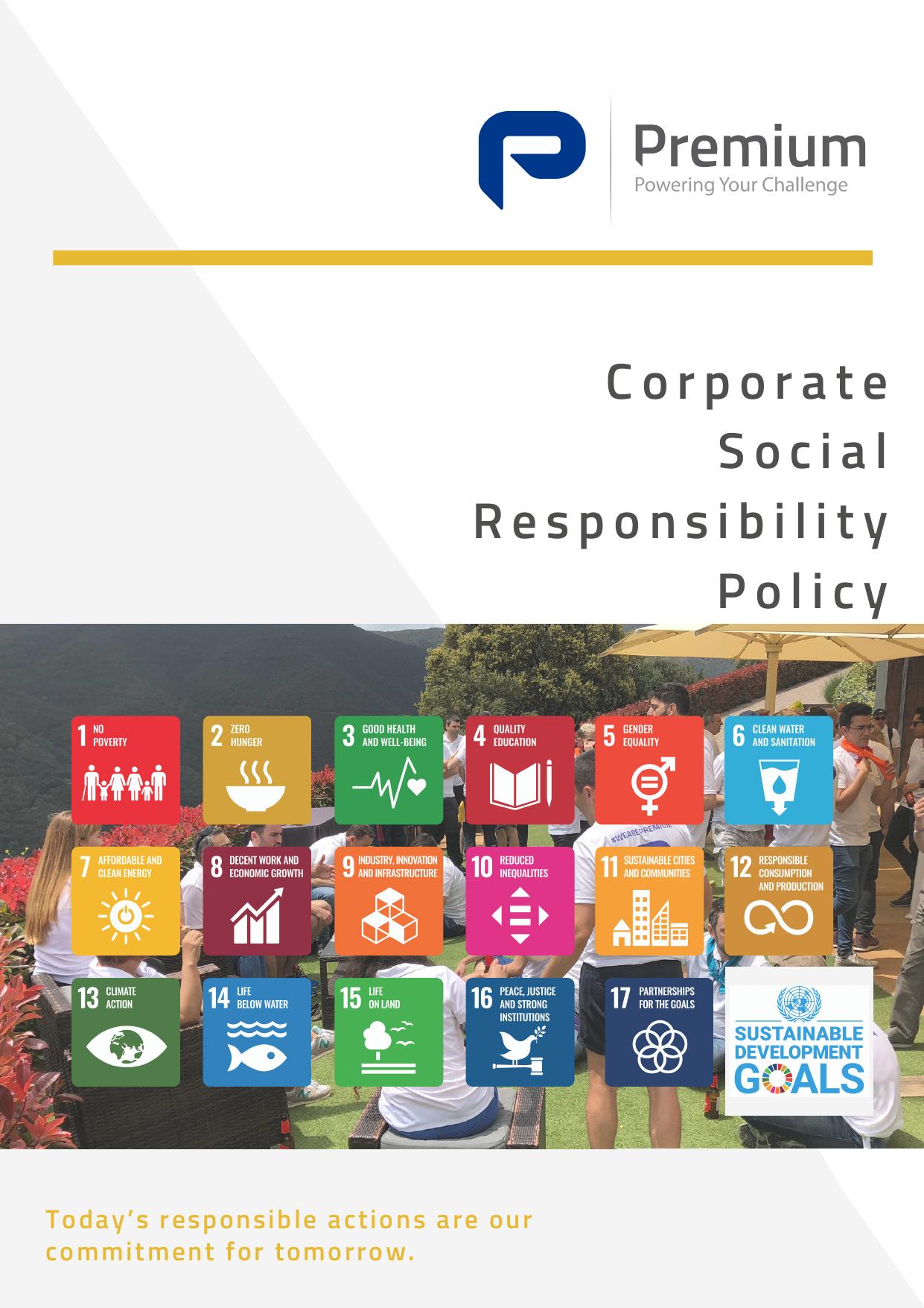 2021 Corporate social responsibility Report